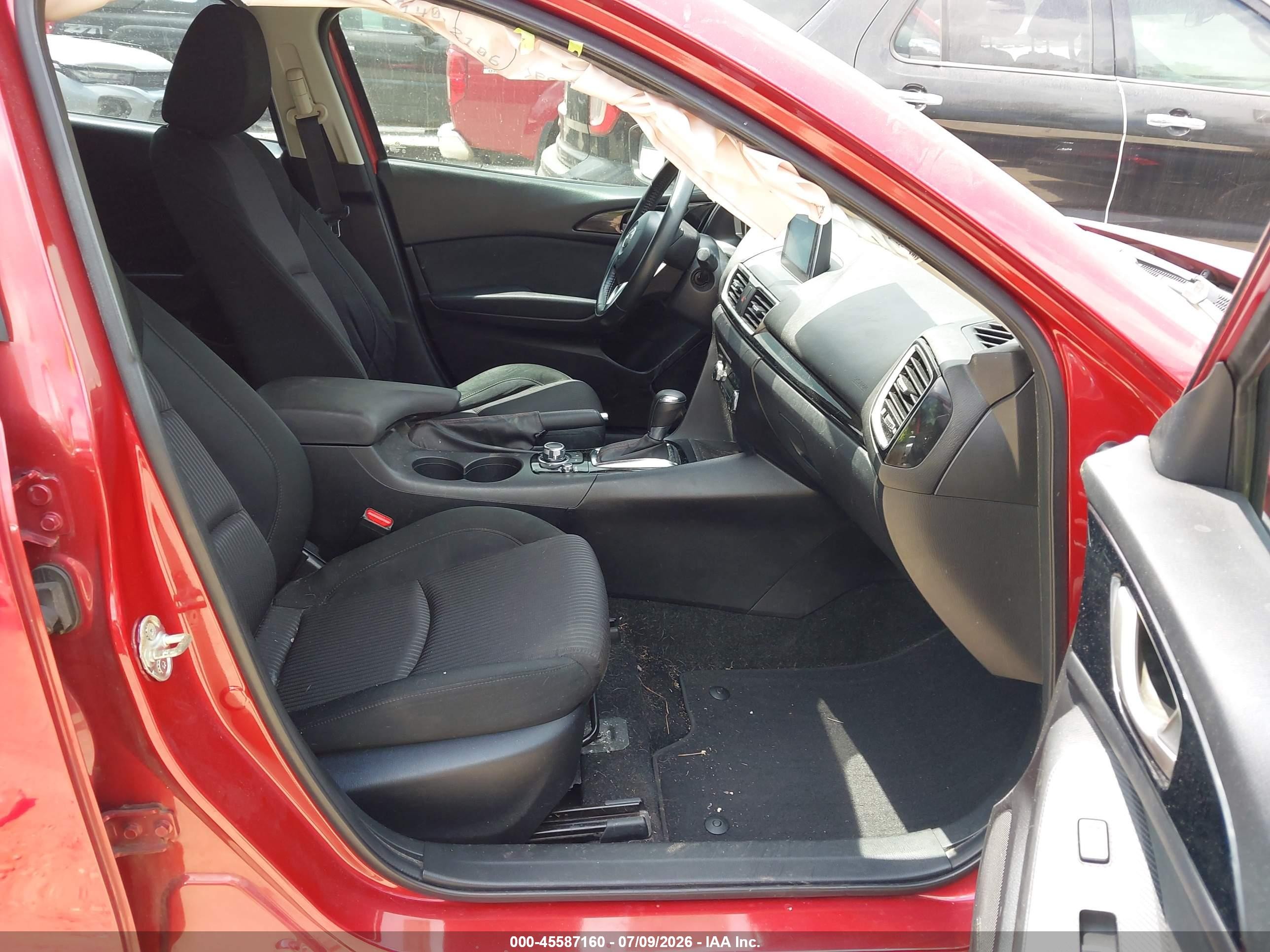 2014 Mazda Mazda3 I Touring Red vin: 3MZBM1L71EM116871