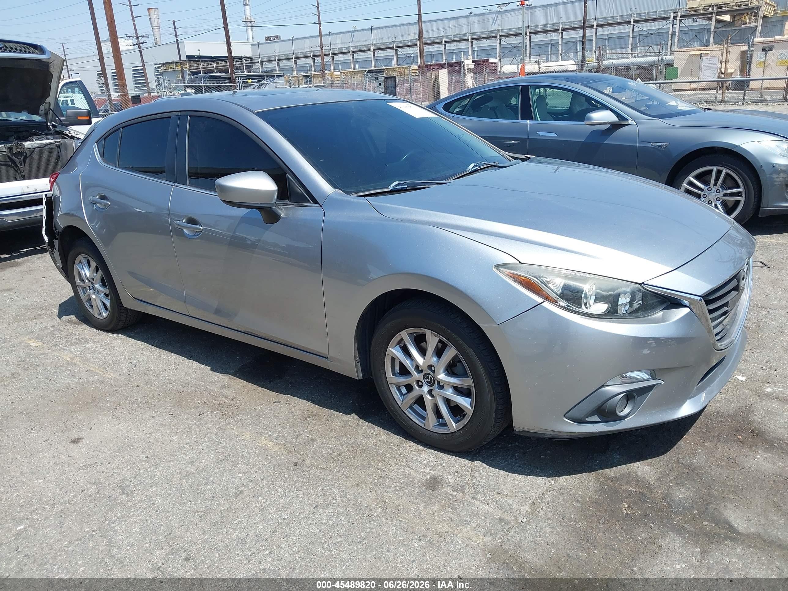 2015 Mazda Mazda3 I Touring Silver vin: 3MZBM1L71FM146583