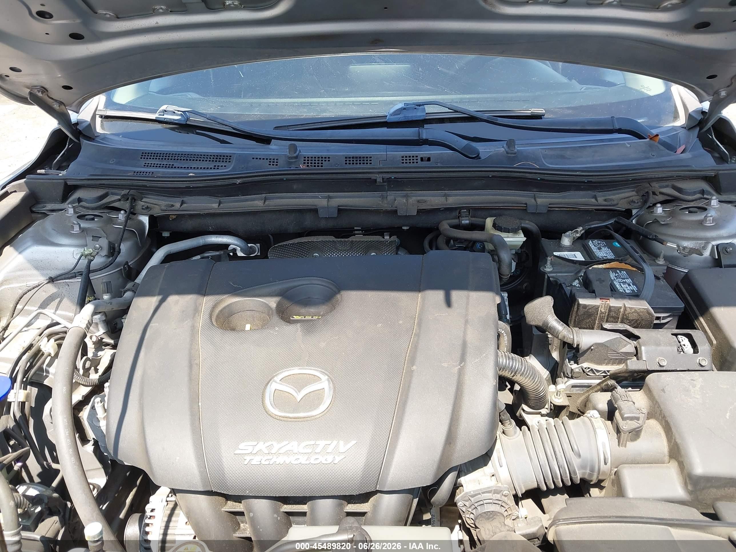2015 Mazda Mazda3 I Touring Silver vin: 3MZBM1L71FM146583