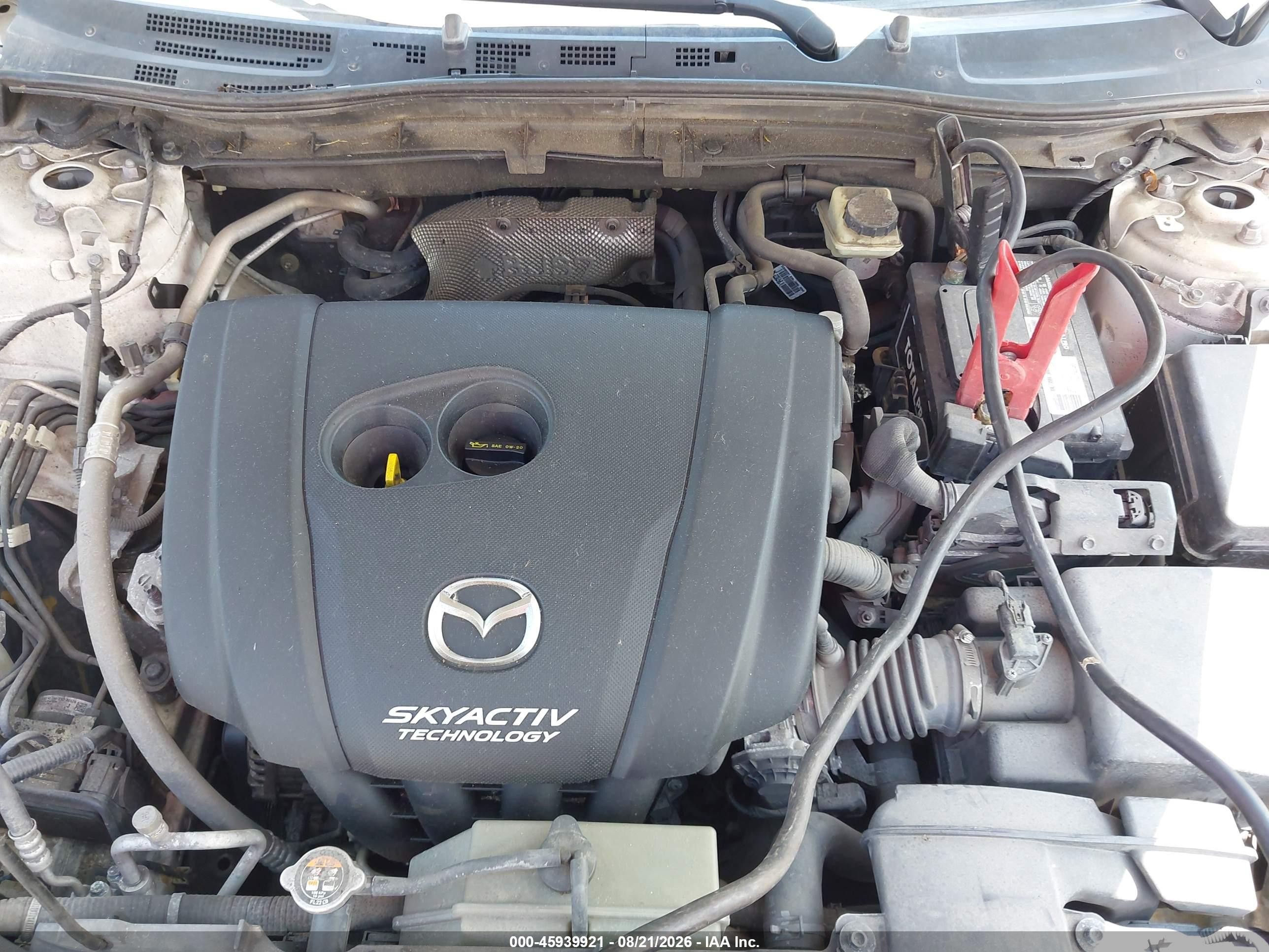 2015 Mazda Mazda3 I Touring White vin: 3MZBM1L71FM207303