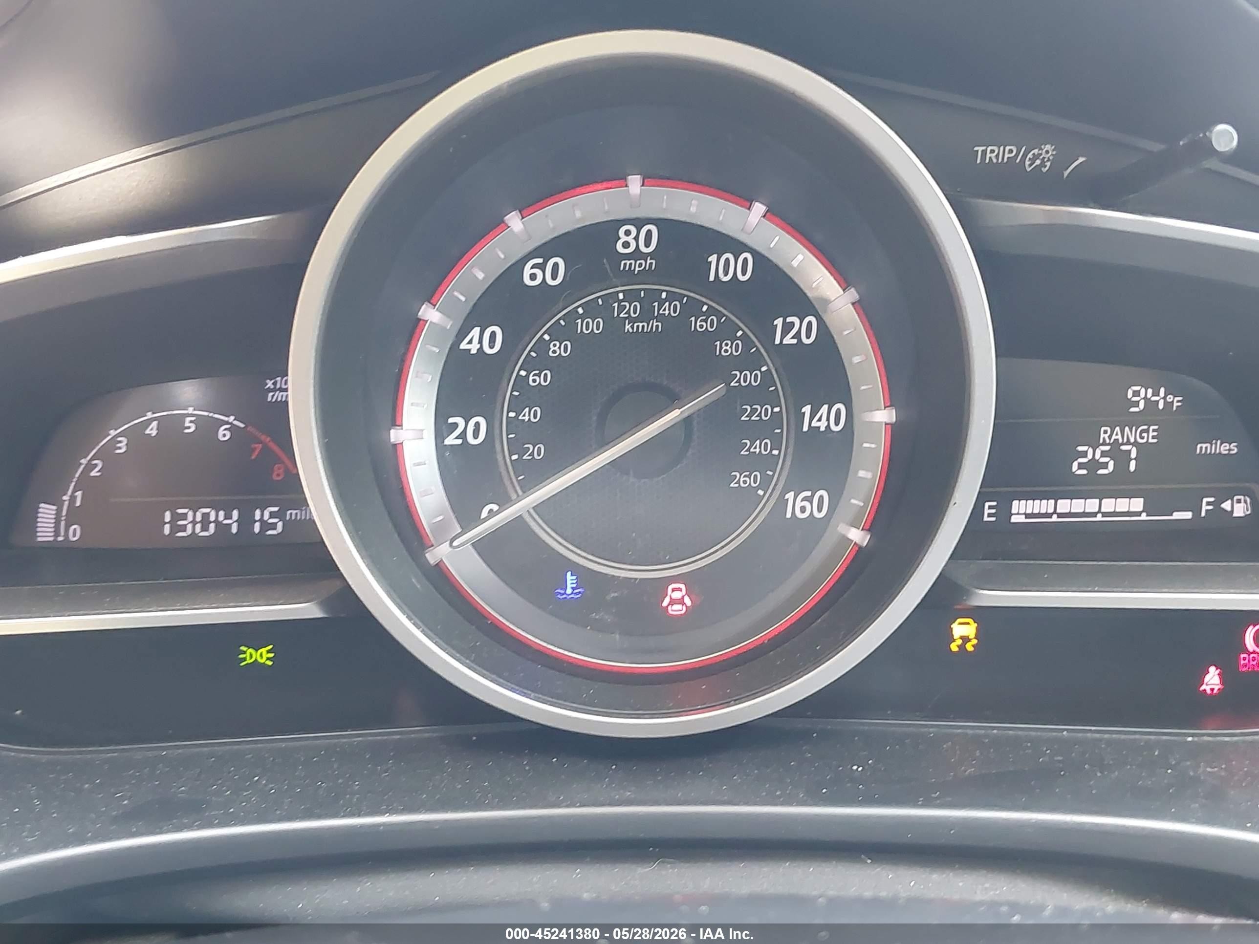 2014 Mazda Mazda3 I Touring Gray vin: 3MZBM1L72EM111095