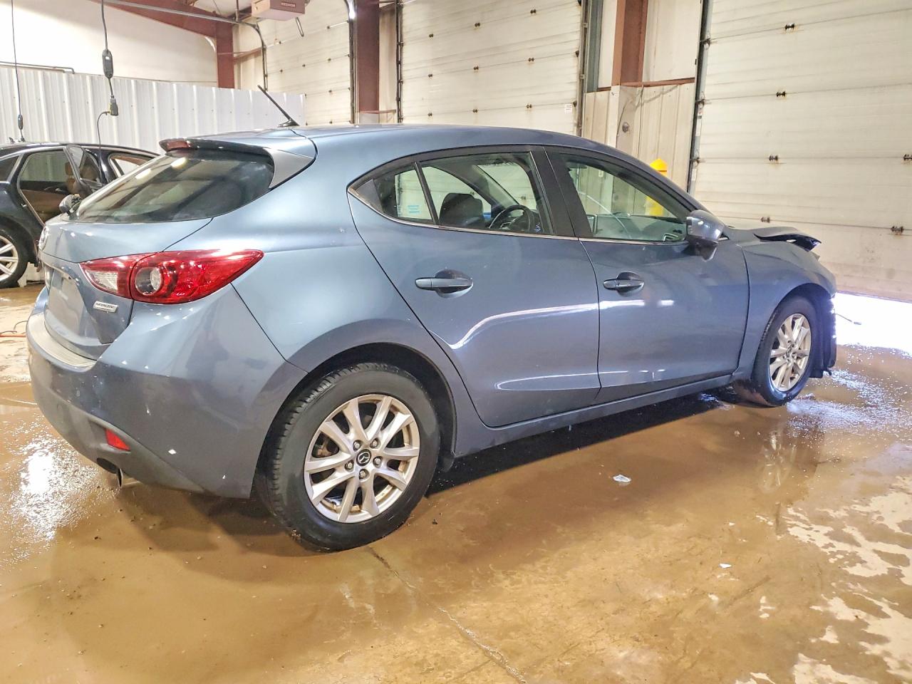 2015 Mazda 3 Touring Blue vin: 3MZBM1L72FM163408