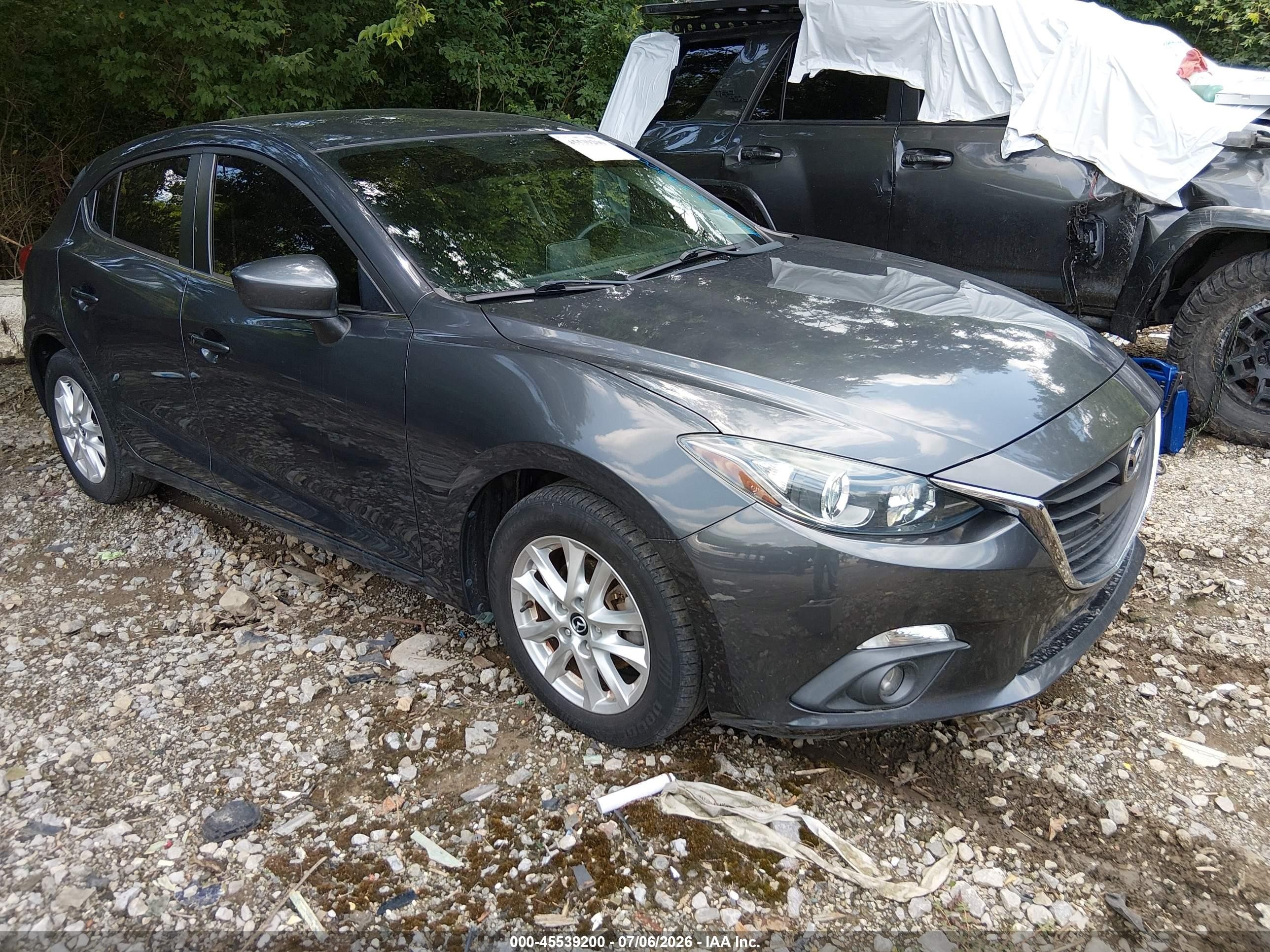2015 Mazda Mazda3   Gray vin: 3MZBM1L72FM207634