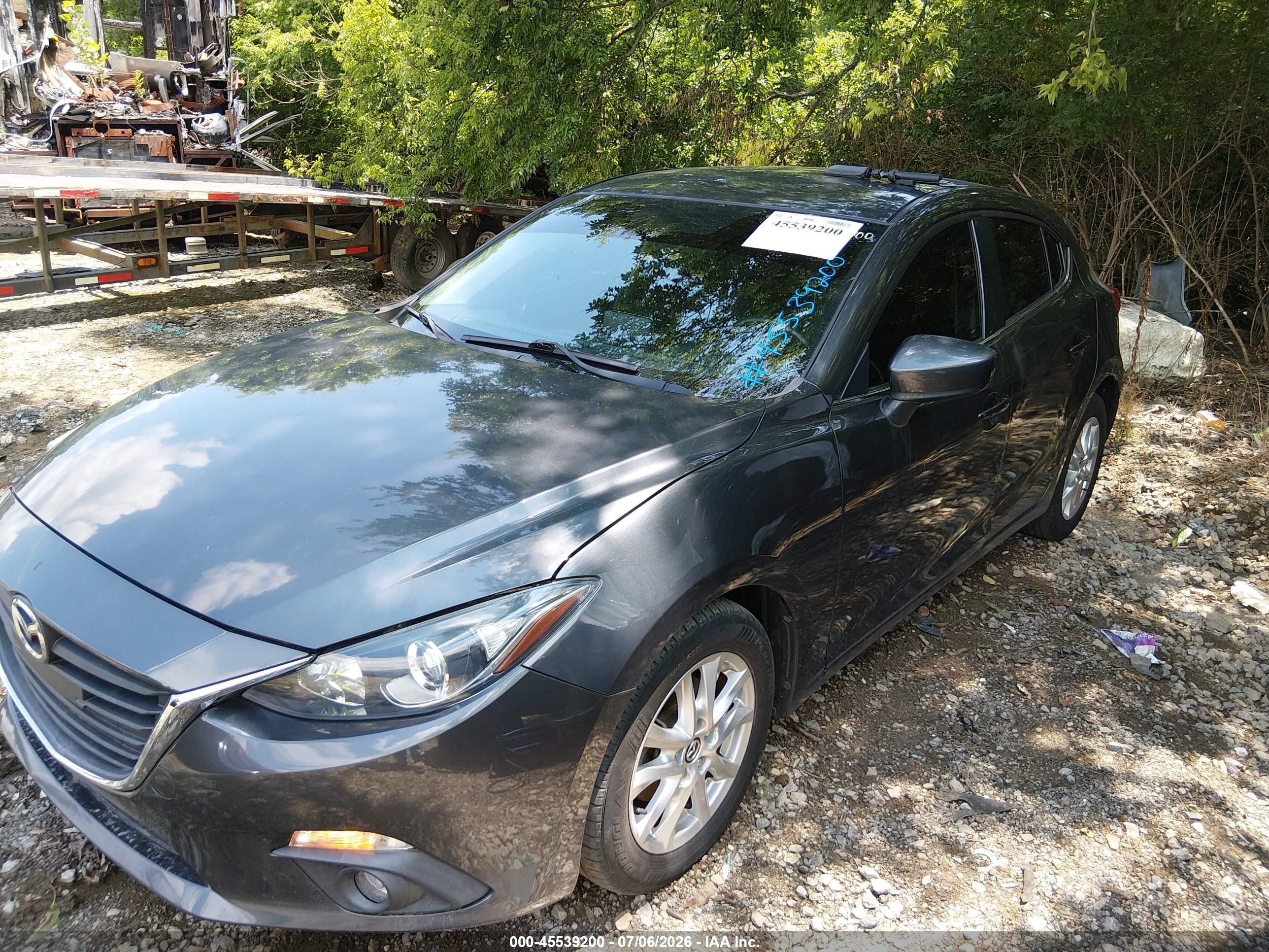 2015 Mazda Mazda3   Gray vin: 3MZBM1L72FM207634