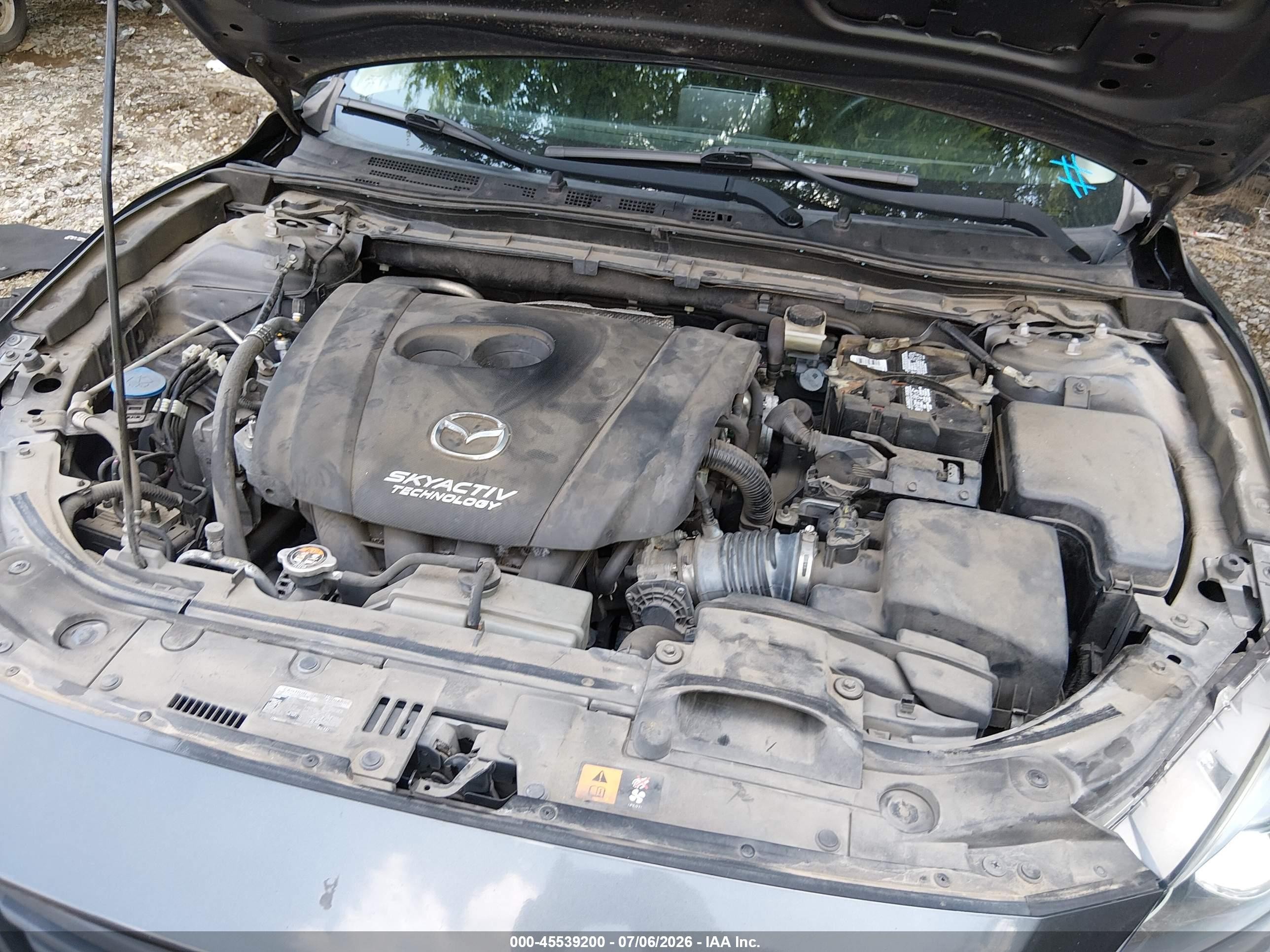 2015 Mazda Mazda3   Gray vin: 3MZBM1L72FM207634