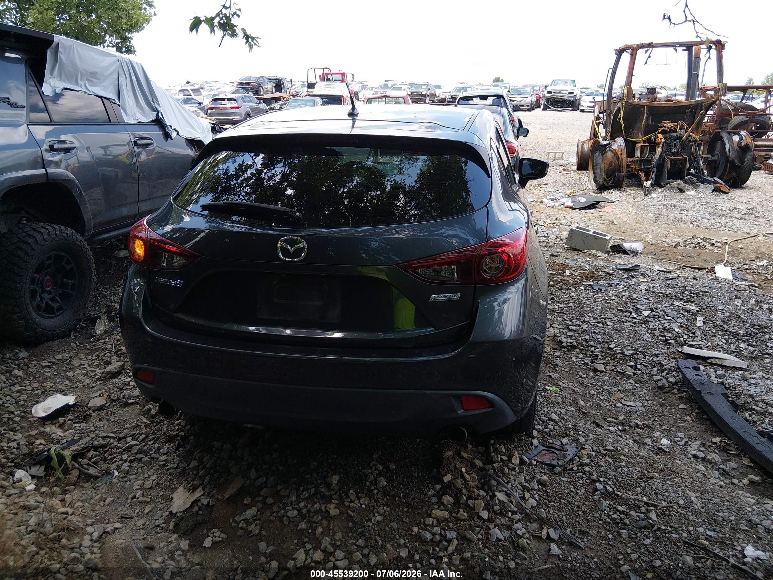 2015 Mazda Mazda3   Gray vin: 3MZBM1L72FM207634