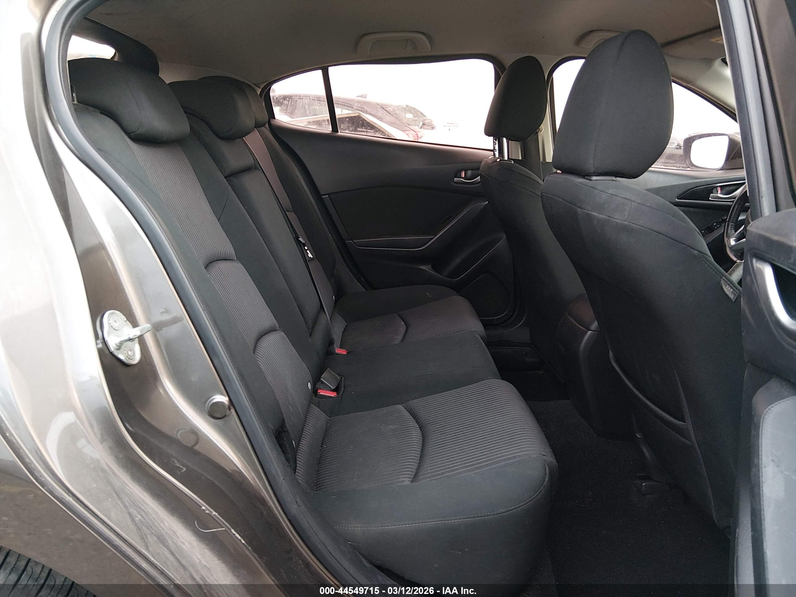 2015 Mazda Mazda3 I Touring Черный vin: 3MZBM1L72FM219735