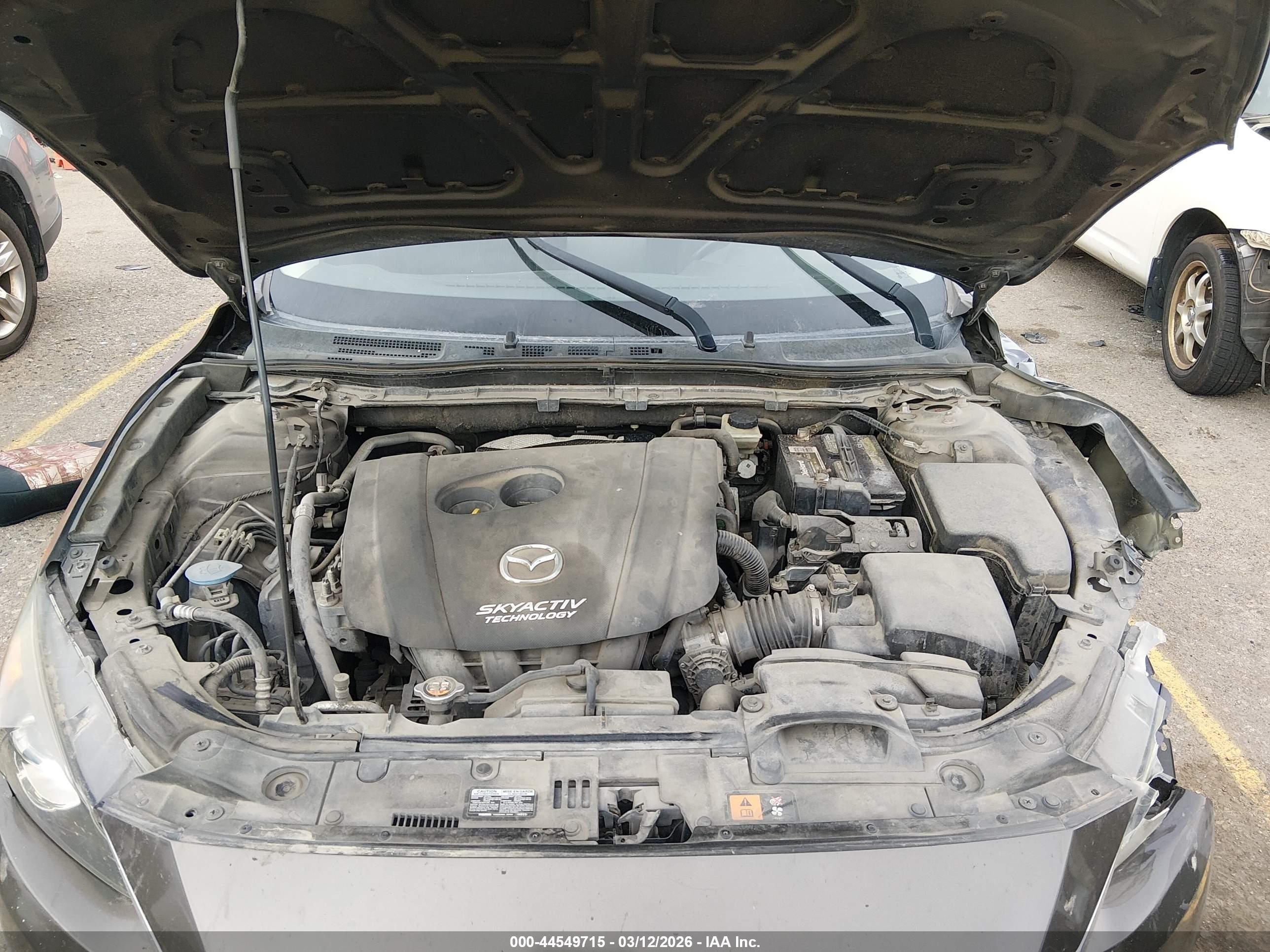 2015 Mazda Mazda3 I Touring Черный vin: 3MZBM1L72FM219735