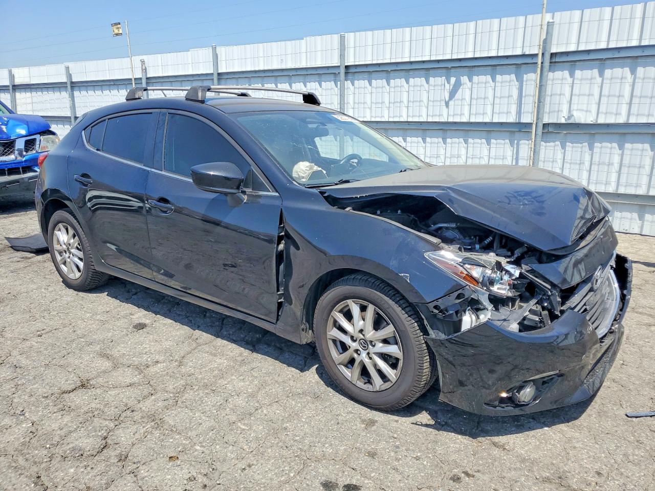 2015 Mazda 3 Touring Black vin: 3MZBM1L72FM225969