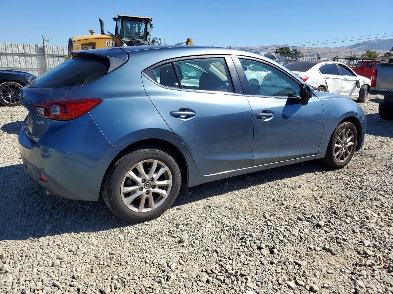 2015 Mazda 3 Touring Blue vin: 3MZBM1L73FM136010