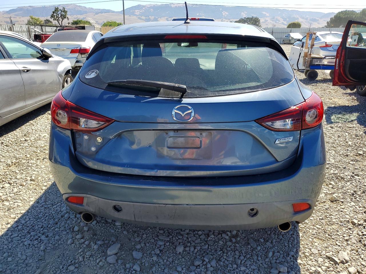 2015 Mazda 3 Touring Blue vin: 3MZBM1L73FM136010