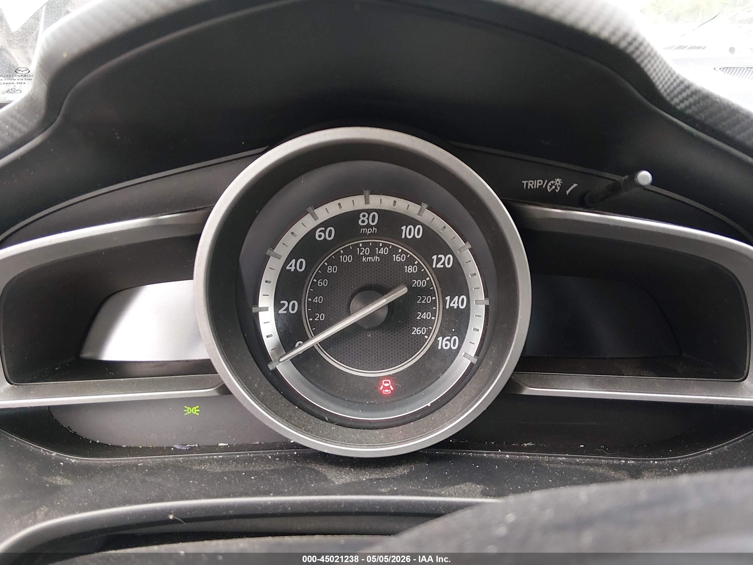 2015 Mazda Mazda3   Синий vin: 3MZBM1L73FM176894