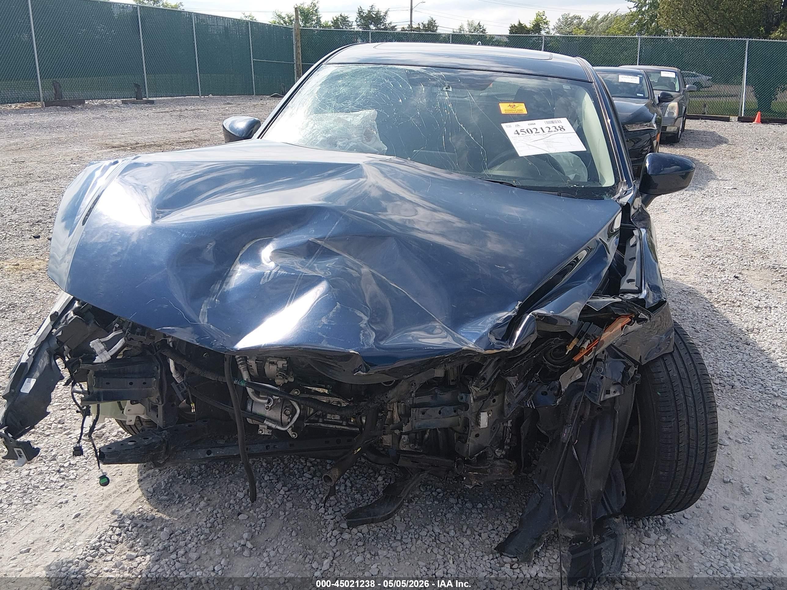 2015 Mazda Mazda3   Синий vin: 3MZBM1L73FM176894