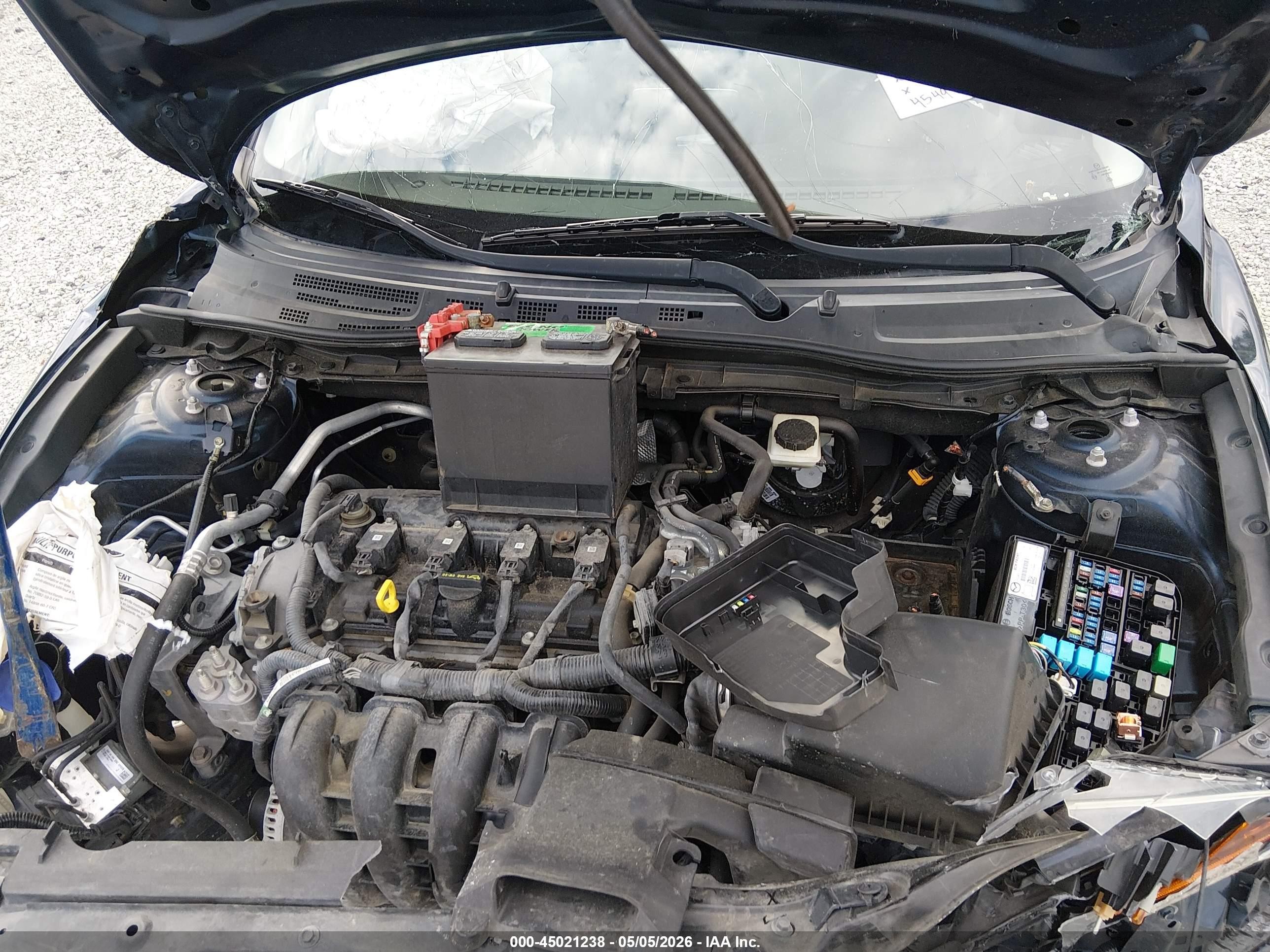 2015 Mazda Mazda3   Синий vin: 3MZBM1L73FM176894