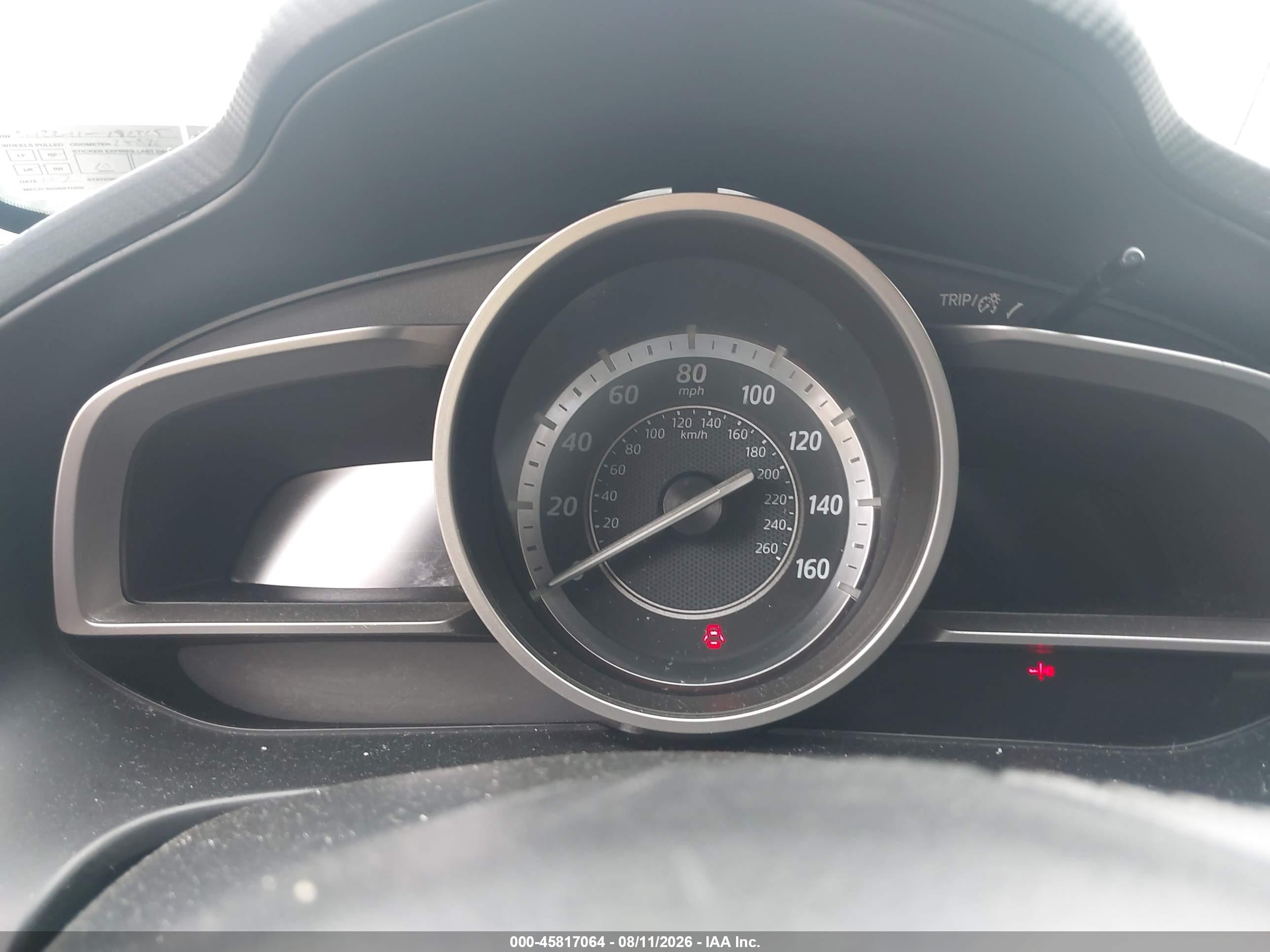 2015 Mazda Mazda3 I Touring Dark Blue vin: 3MZBM1L73FM182825