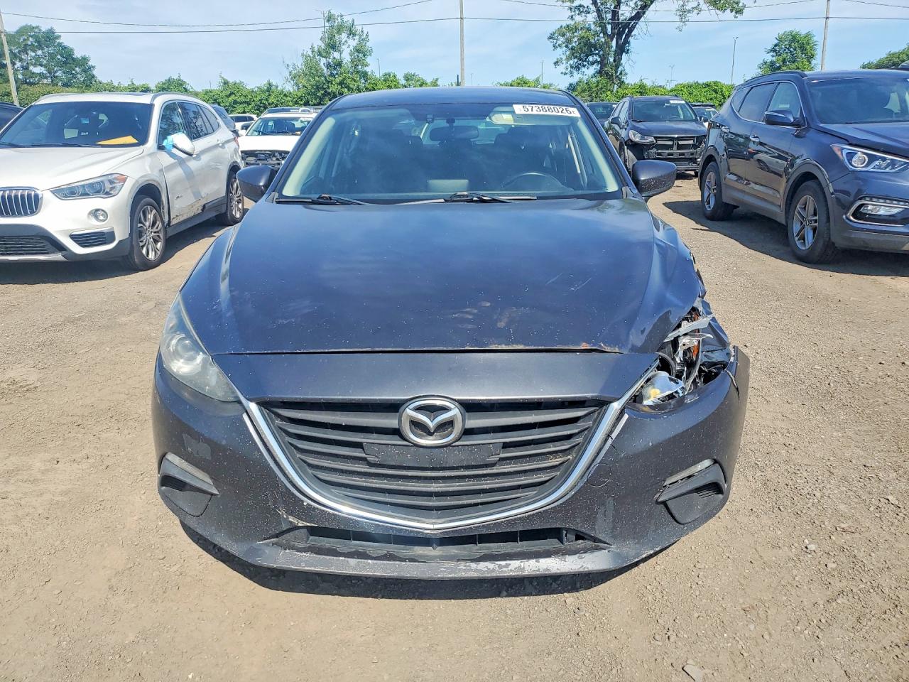 2015 Mazda 3 Touring Угольный vin: 3MZBM1L73FM201325
