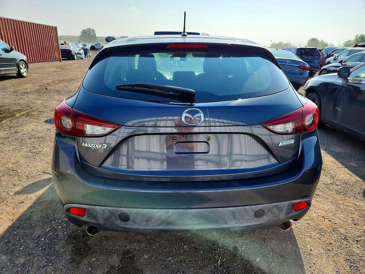 2015 Mazda 3 Touring Серый vin: 3MZBM1L74FM202208