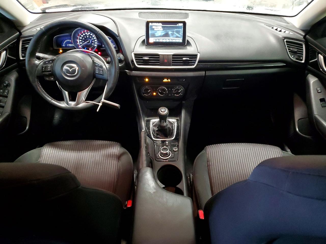 2015 Mazda 3 Touring Black vin: 3MZBM1L74FM217713