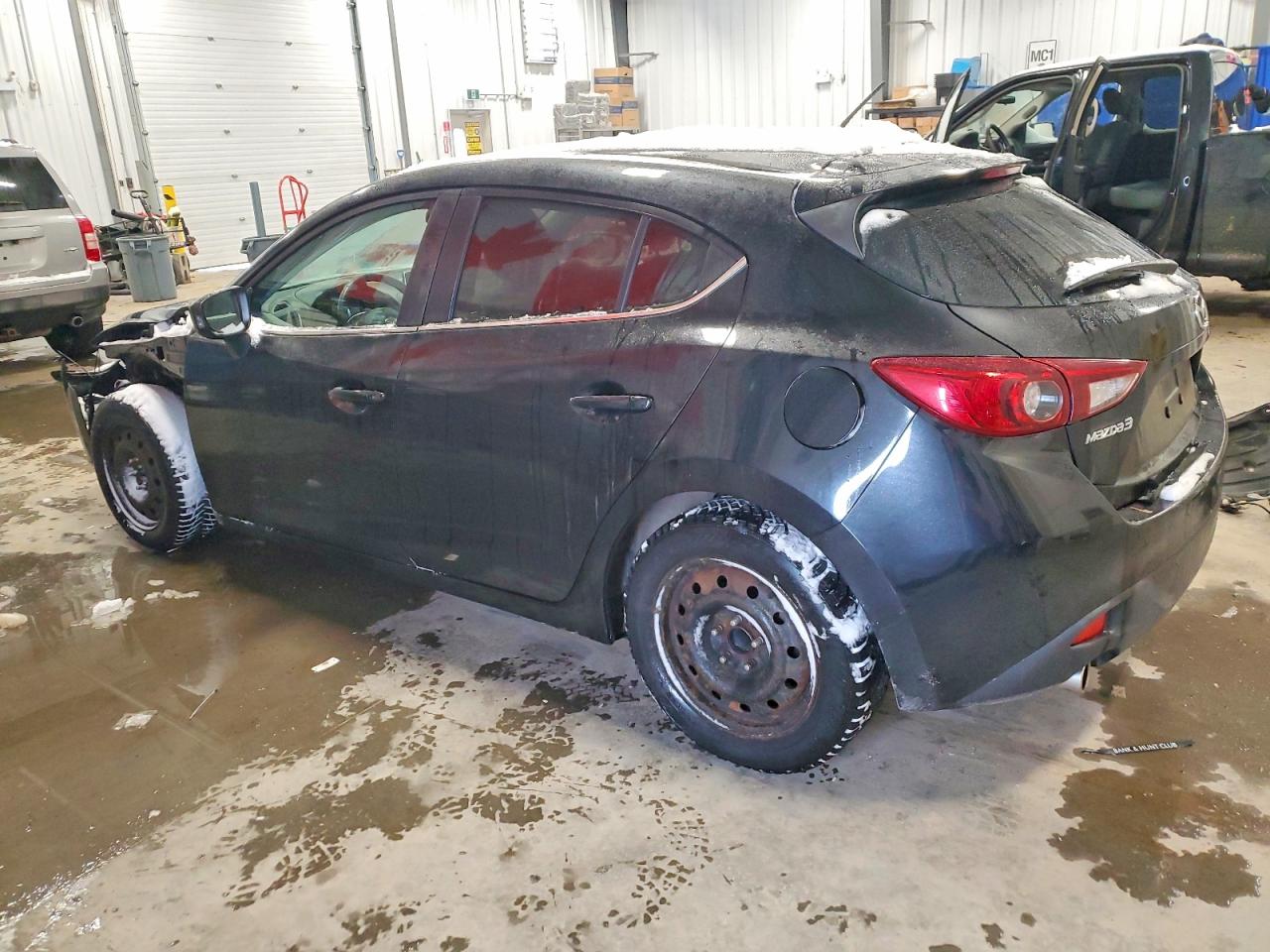 2015 Mazda 3 Touring Black vin: 3MZBM1L74FM217713