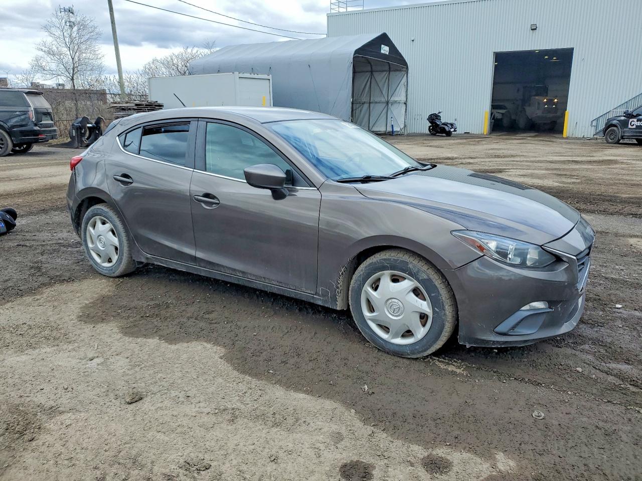 2015 Mazda 3 Touring Угольный vin: 3MZBM1L75FM132203