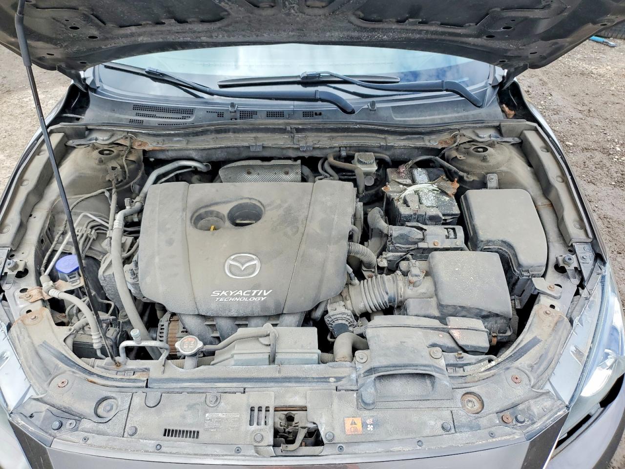 2015 Mazda 3 Touring Угольный vin: 3MZBM1L75FM132203