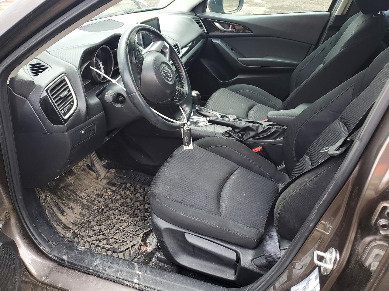 2015 Mazda 3 Touring Угольный vin: 3MZBM1L75FM132203