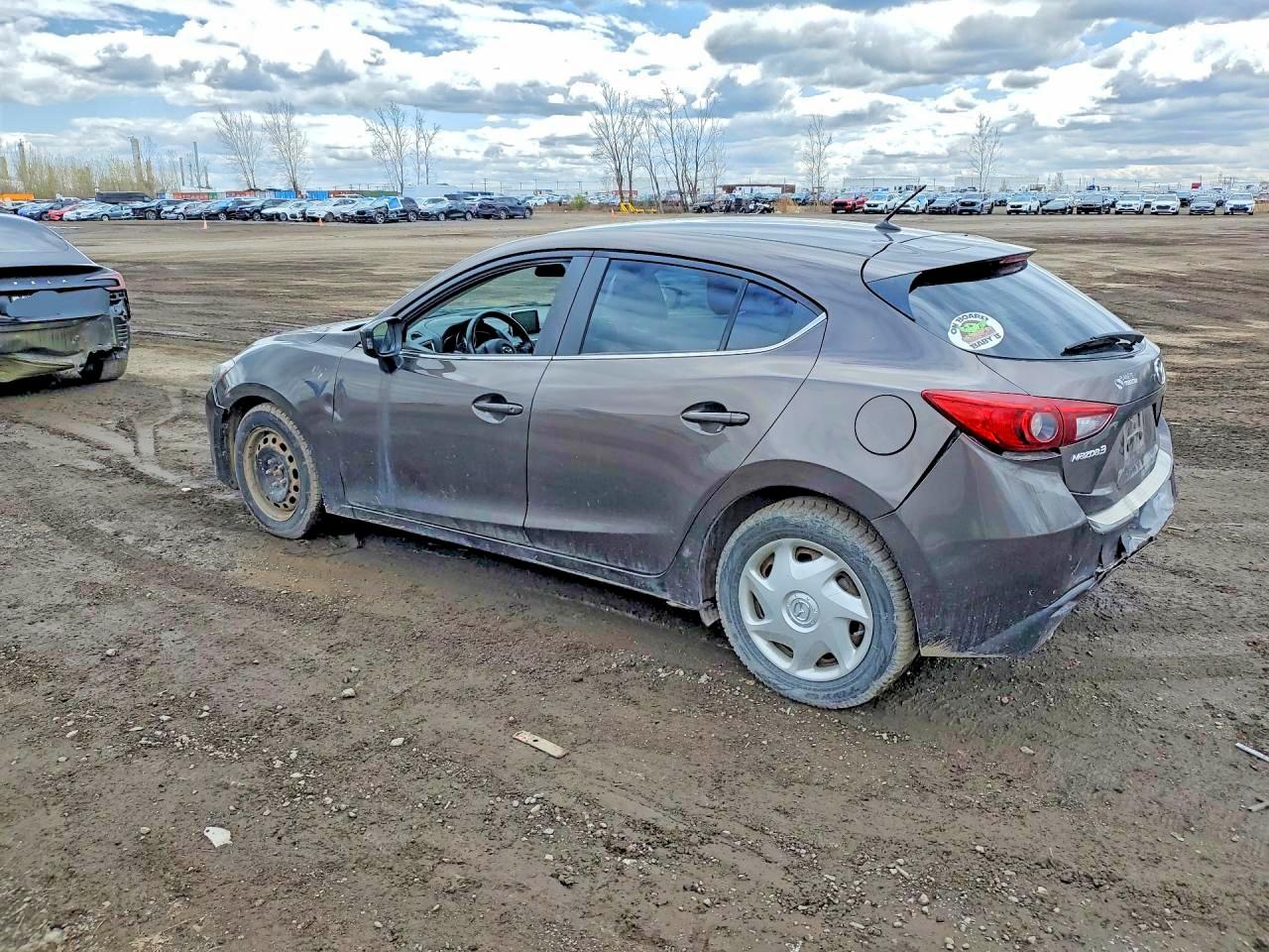 2015 Mazda 3 Touring Угольный vin: 3MZBM1L75FM132203