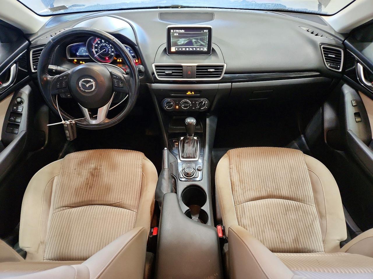 2015 Mazda 3 Touring Gray vin: 3MZBM1L75FM148207
