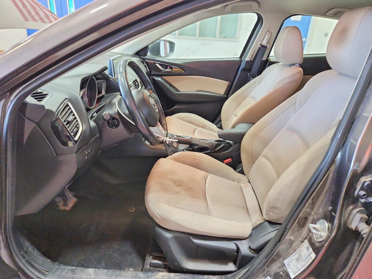 2015 Mazda 3 Touring Gray vin: 3MZBM1L75FM148207