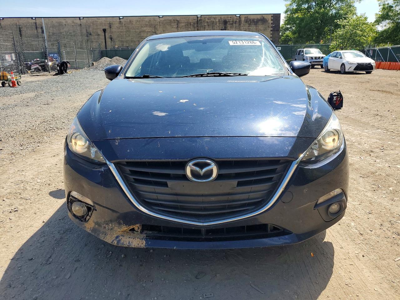 2015 Mazda 3 Touring Blue vin: 3MZBM1L75FM191297