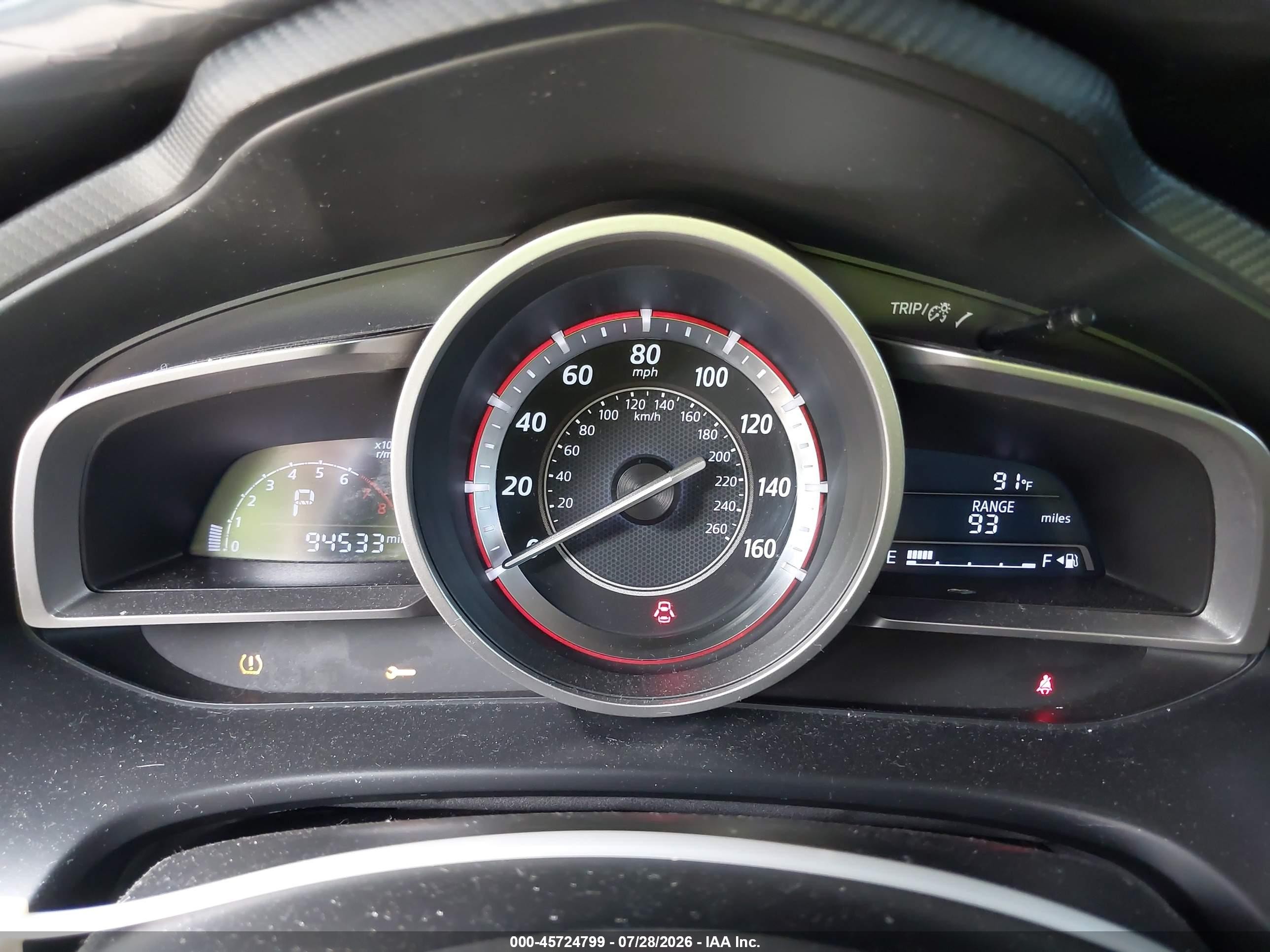 2015 Mazda Mazda3 I Touring Gray vin: 3MZBM1L75FM202850