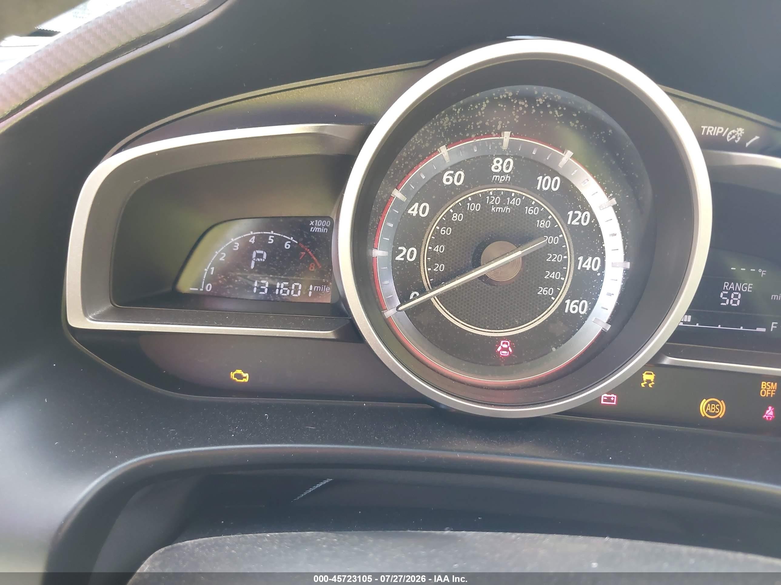 2014 Mazda Mazda3 I Touring Черный vin: 3MZBM1L76EM123475