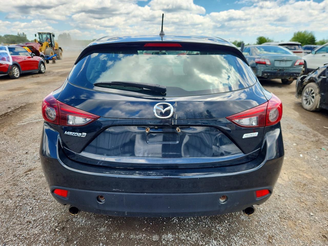 2015 Mazda 3 Touring Black vin: 3MZBM1L76FM162939