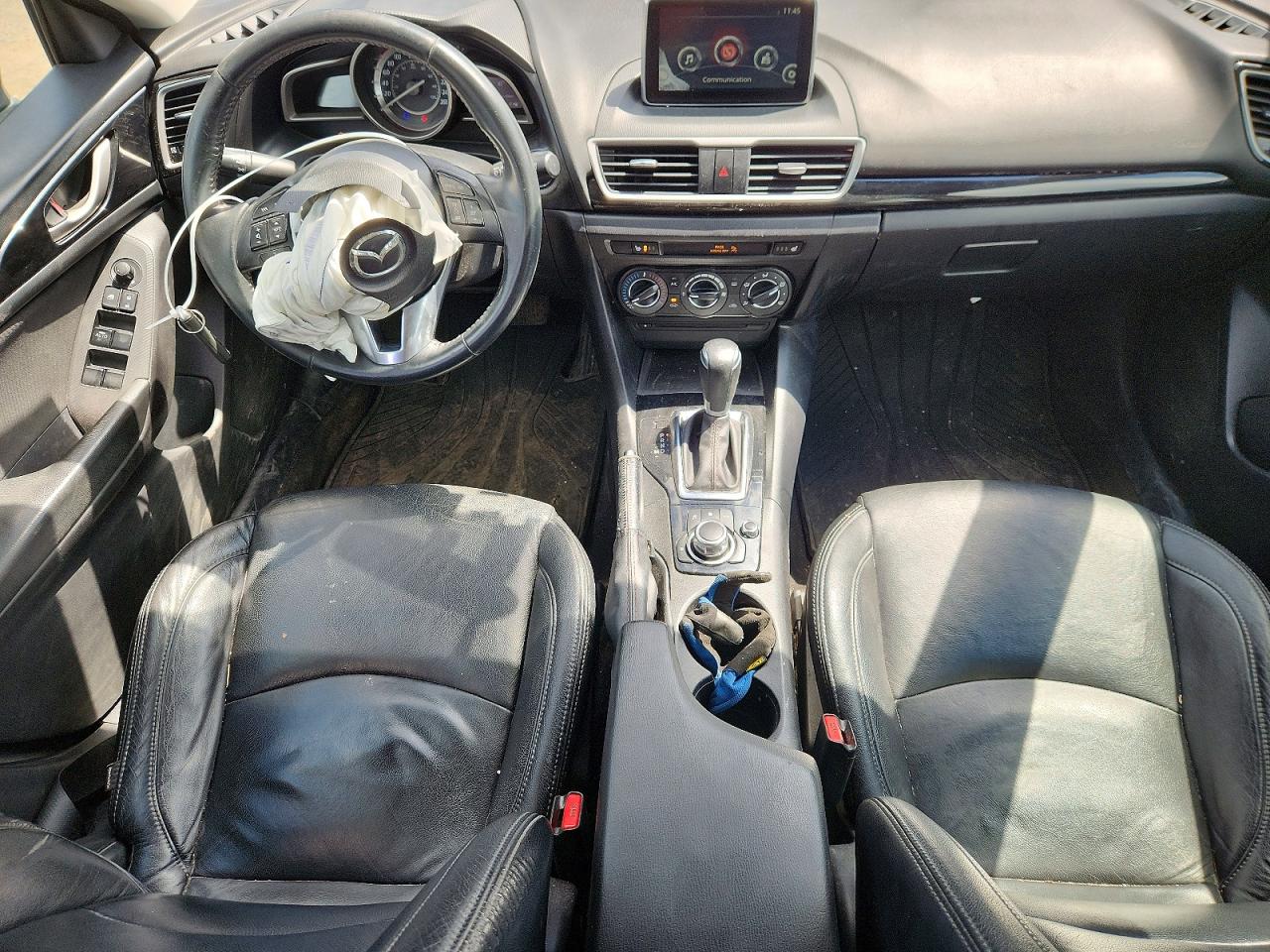 2015 Mazda 3 Touring Black vin: 3MZBM1L76FM162939