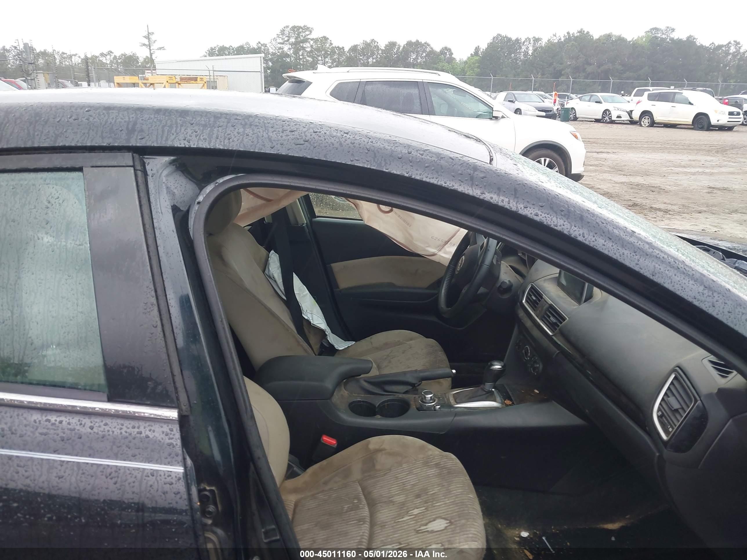 2015 Mazda Mazda3 I Touring Black vin: 3MZBM1L76FM179465