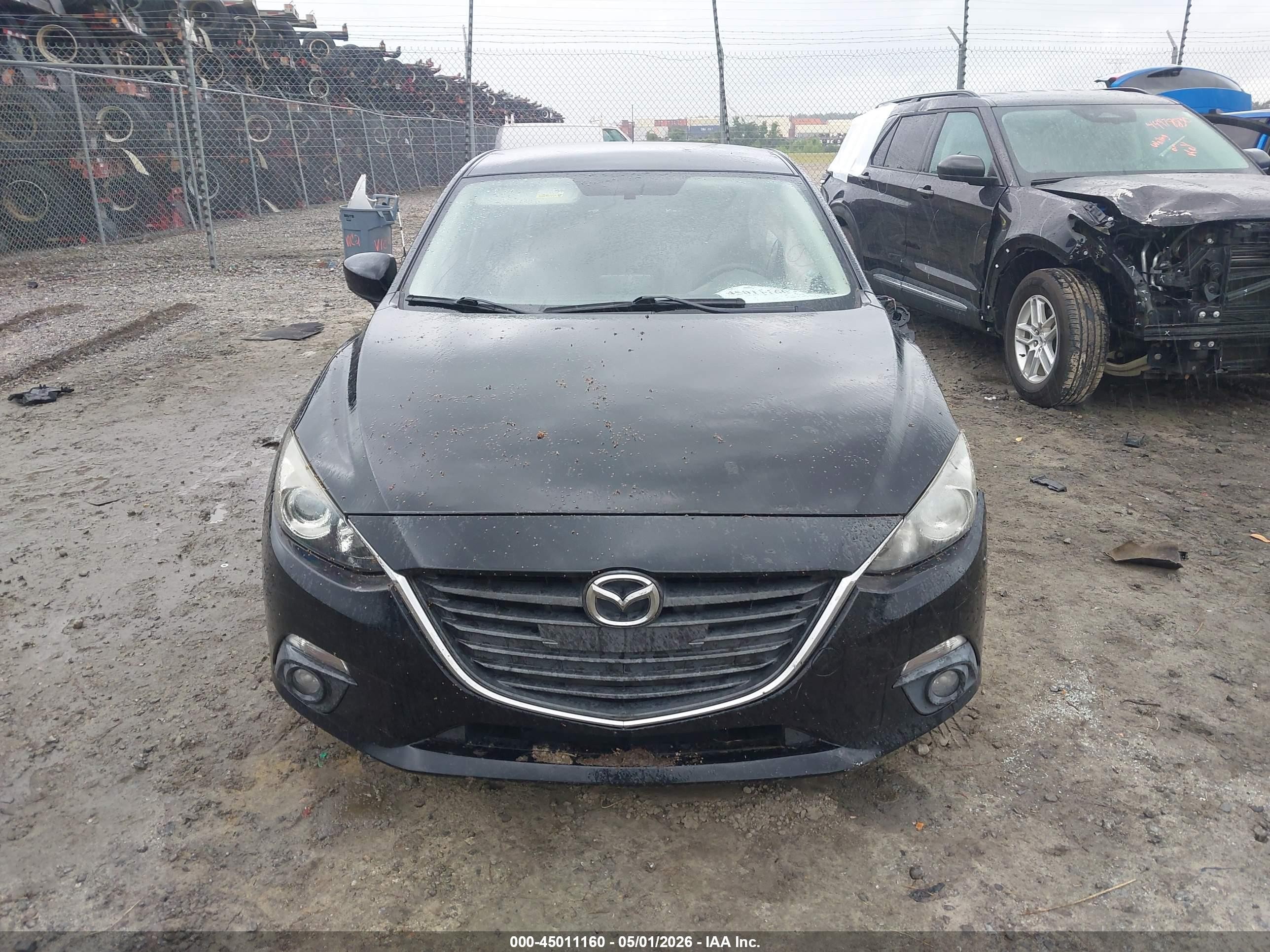 2015 Mazda Mazda3 I Touring Black vin: 3MZBM1L76FM179465