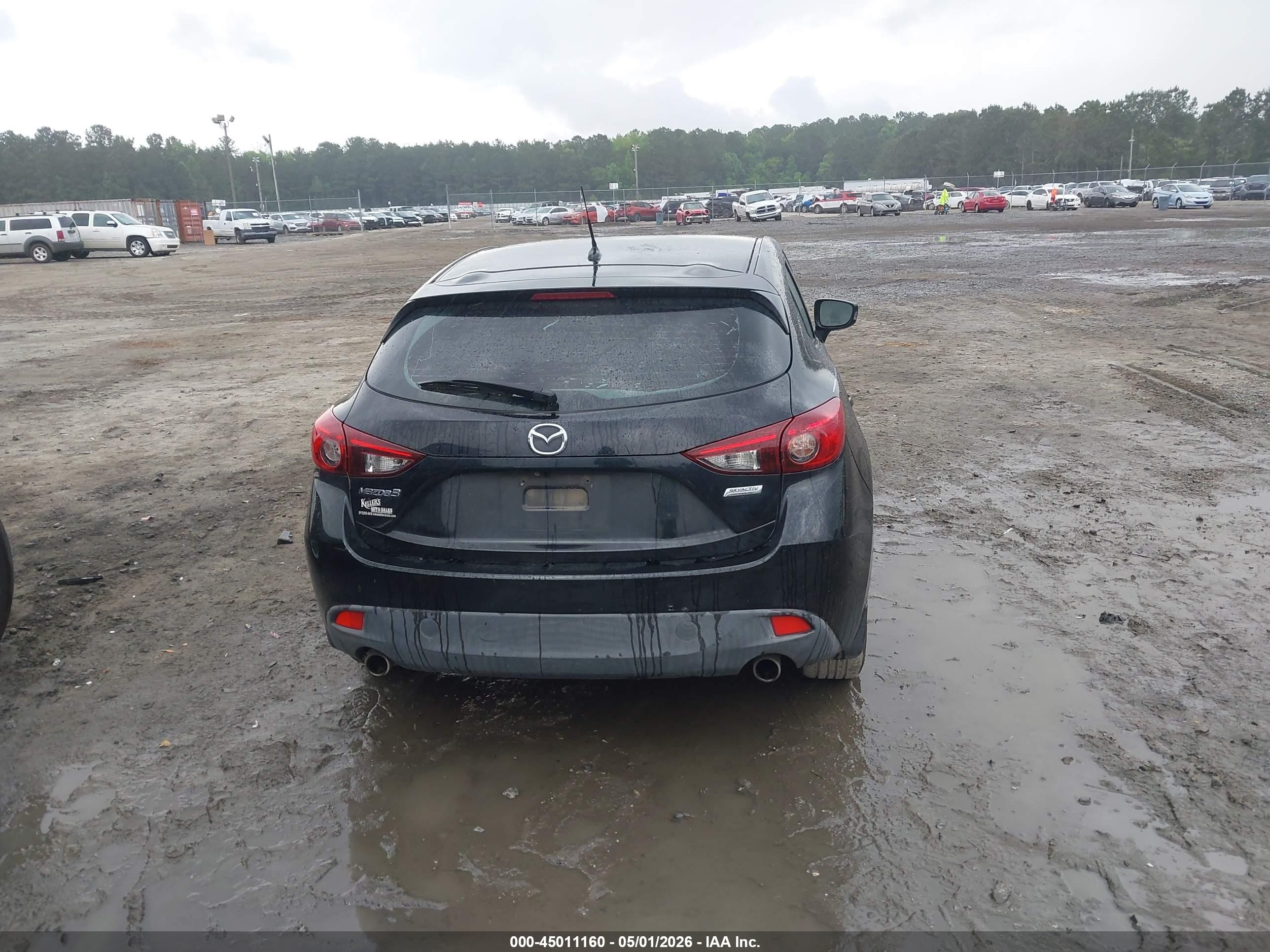 2015 Mazda Mazda3 I Touring Black vin: 3MZBM1L76FM179465
