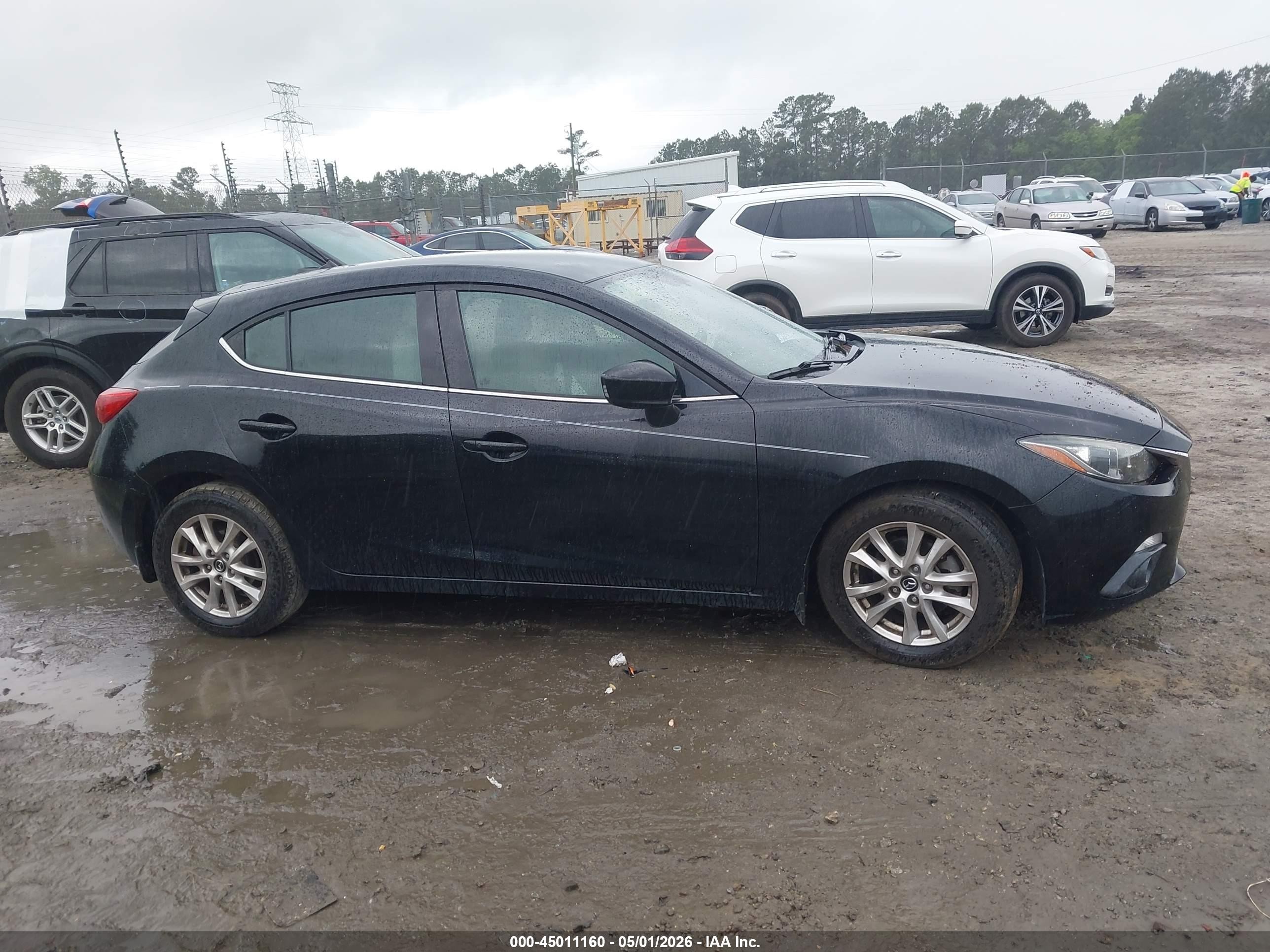 2015 Mazda Mazda3 I Touring Black vin: 3MZBM1L76FM179465