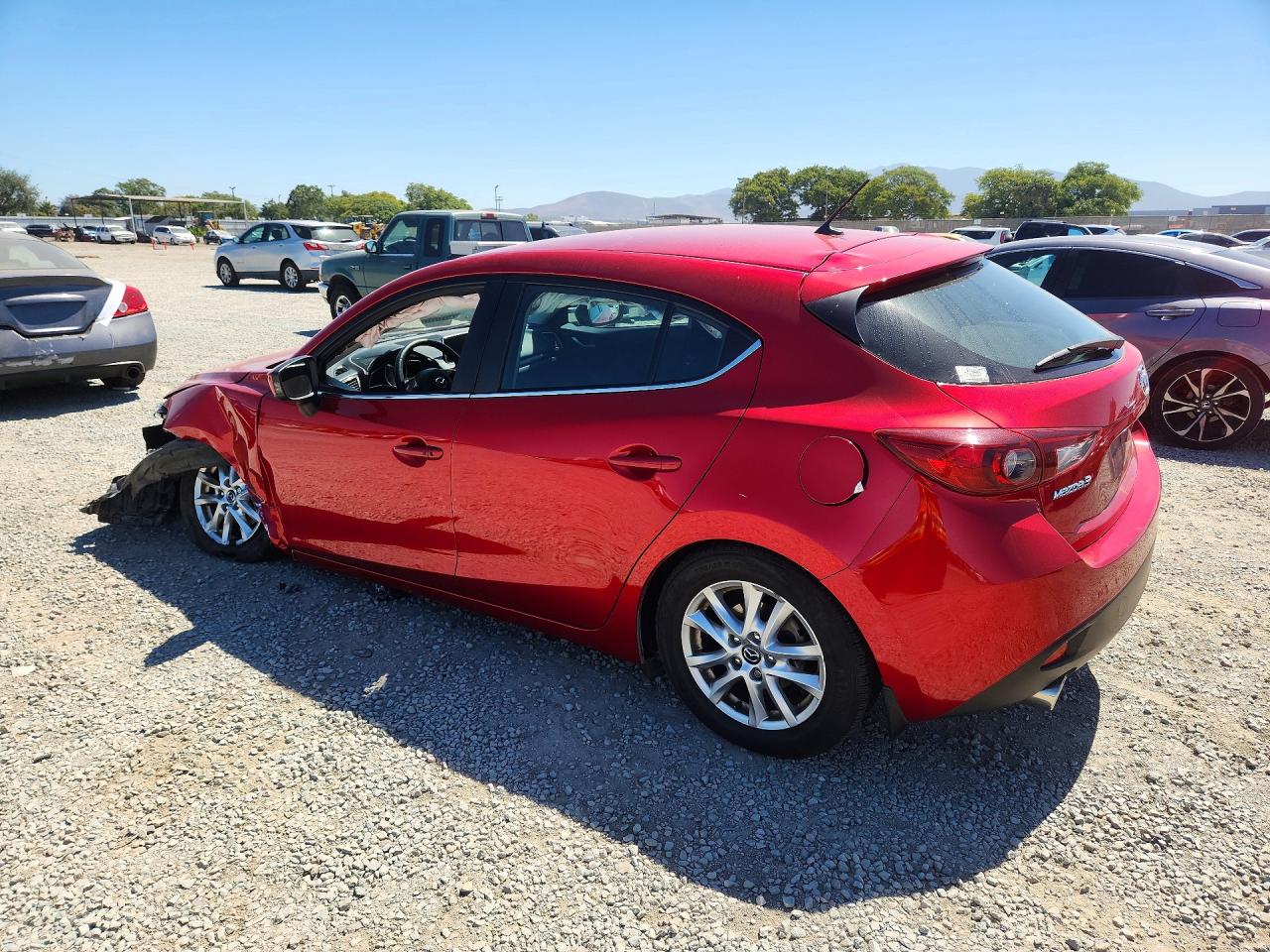 2015 Mazda 3 Touring Красный vin: 3MZBM1L76FM202419