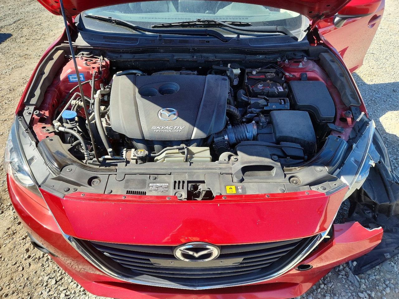 2015 Mazda 3 Touring Красный vin: 3MZBM1L76FM202419