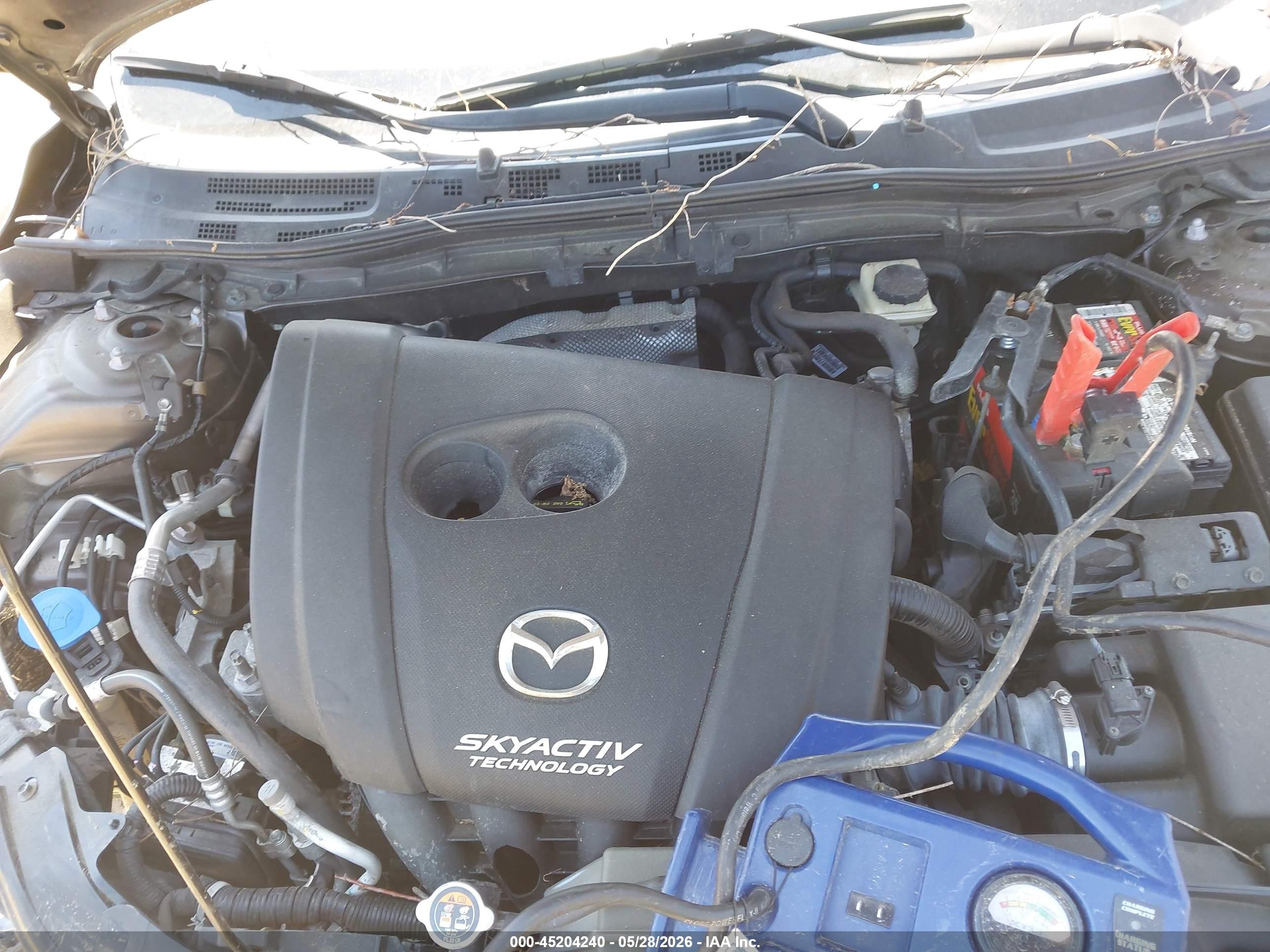 2015 Mazda Mazda3 I Touring Серый vin: 3MZBM1L76FM229796