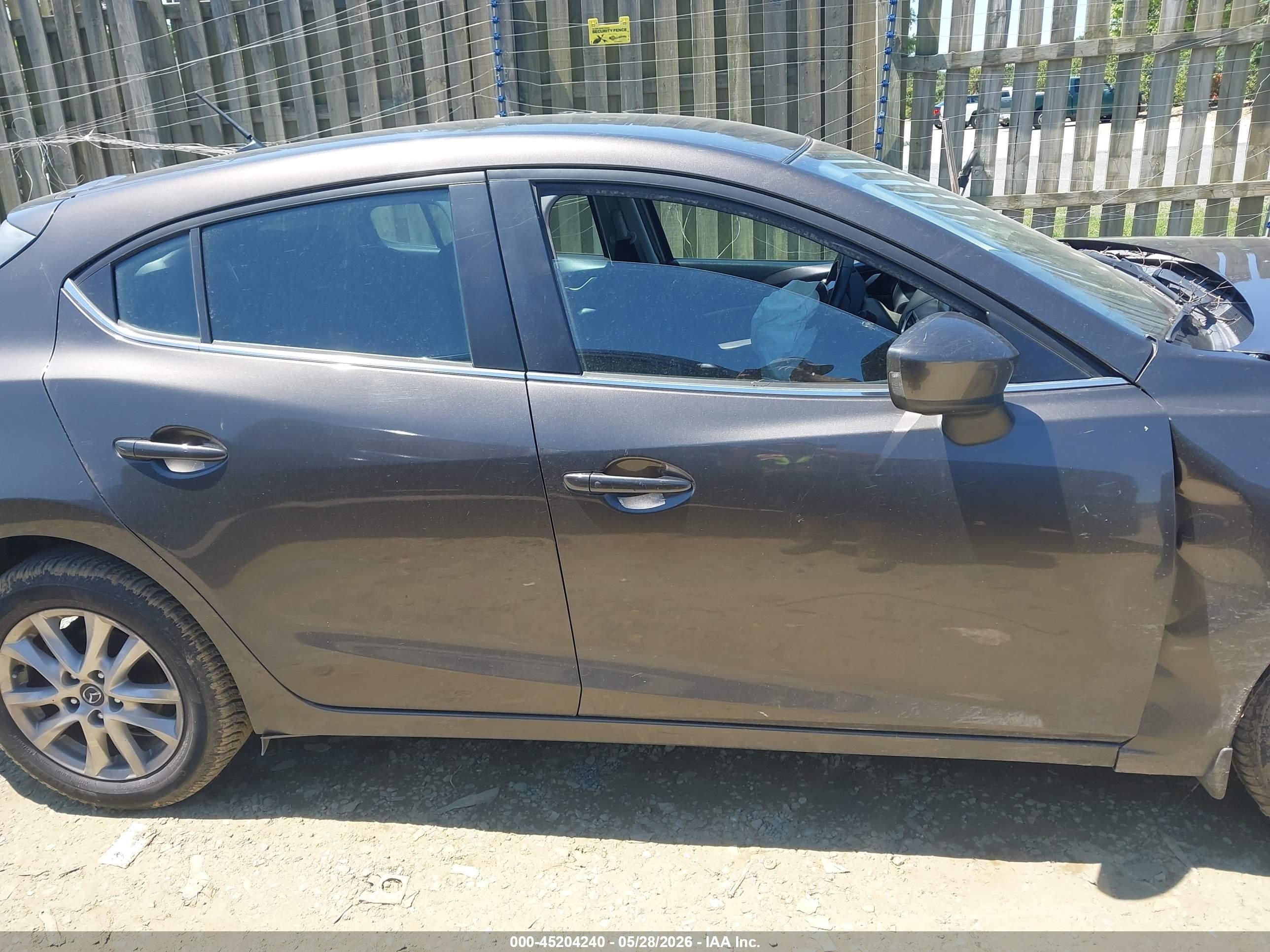2015 Mazda Mazda3 I Touring Серый vin: 3MZBM1L76FM229796
