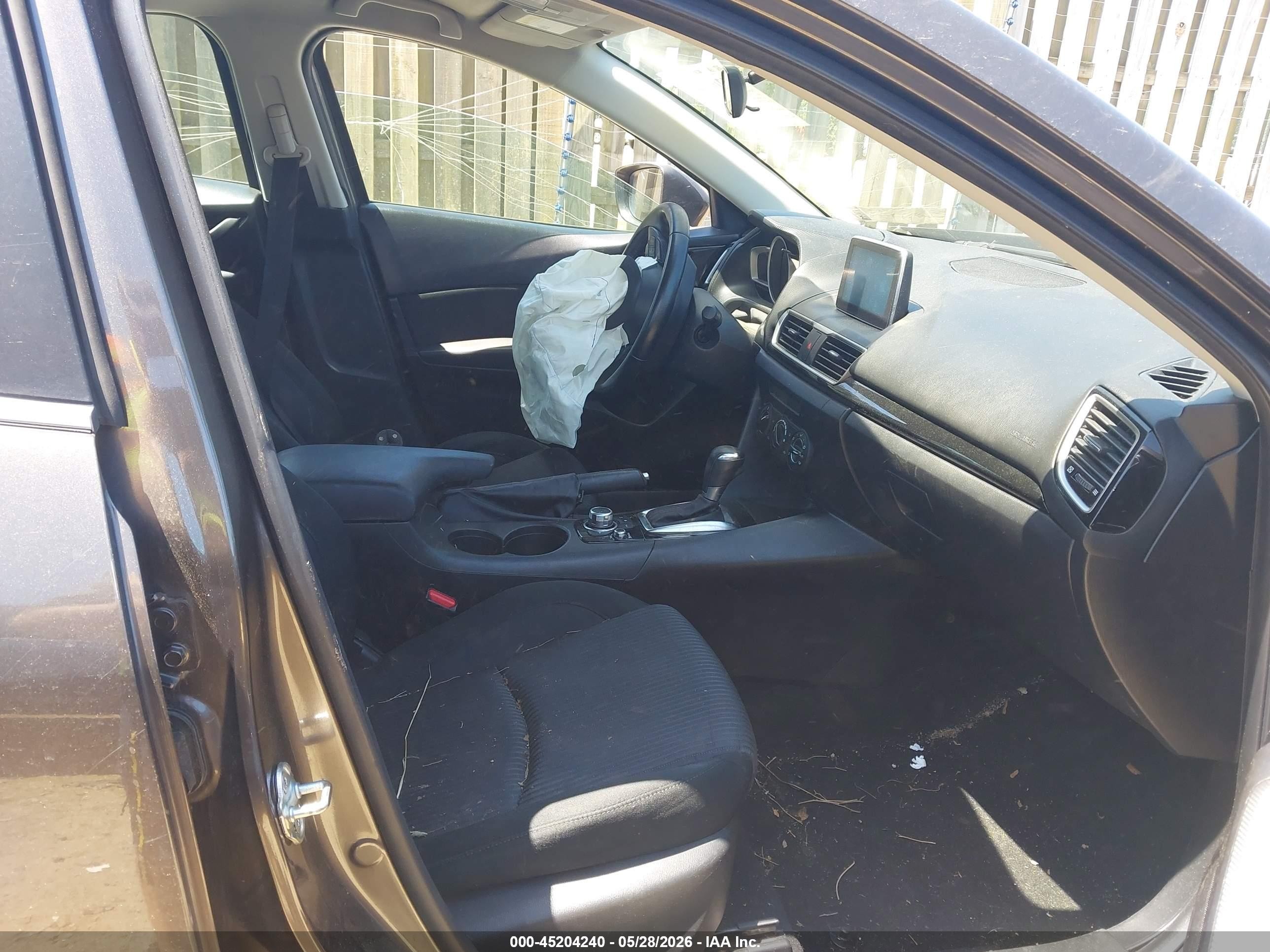2015 Mazda Mazda3 I Touring Серый vin: 3MZBM1L76FM229796