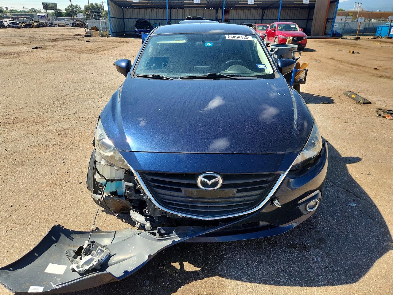 2014 Mazda 3 Touring Blue vin: 3MZBM1L77EM119645