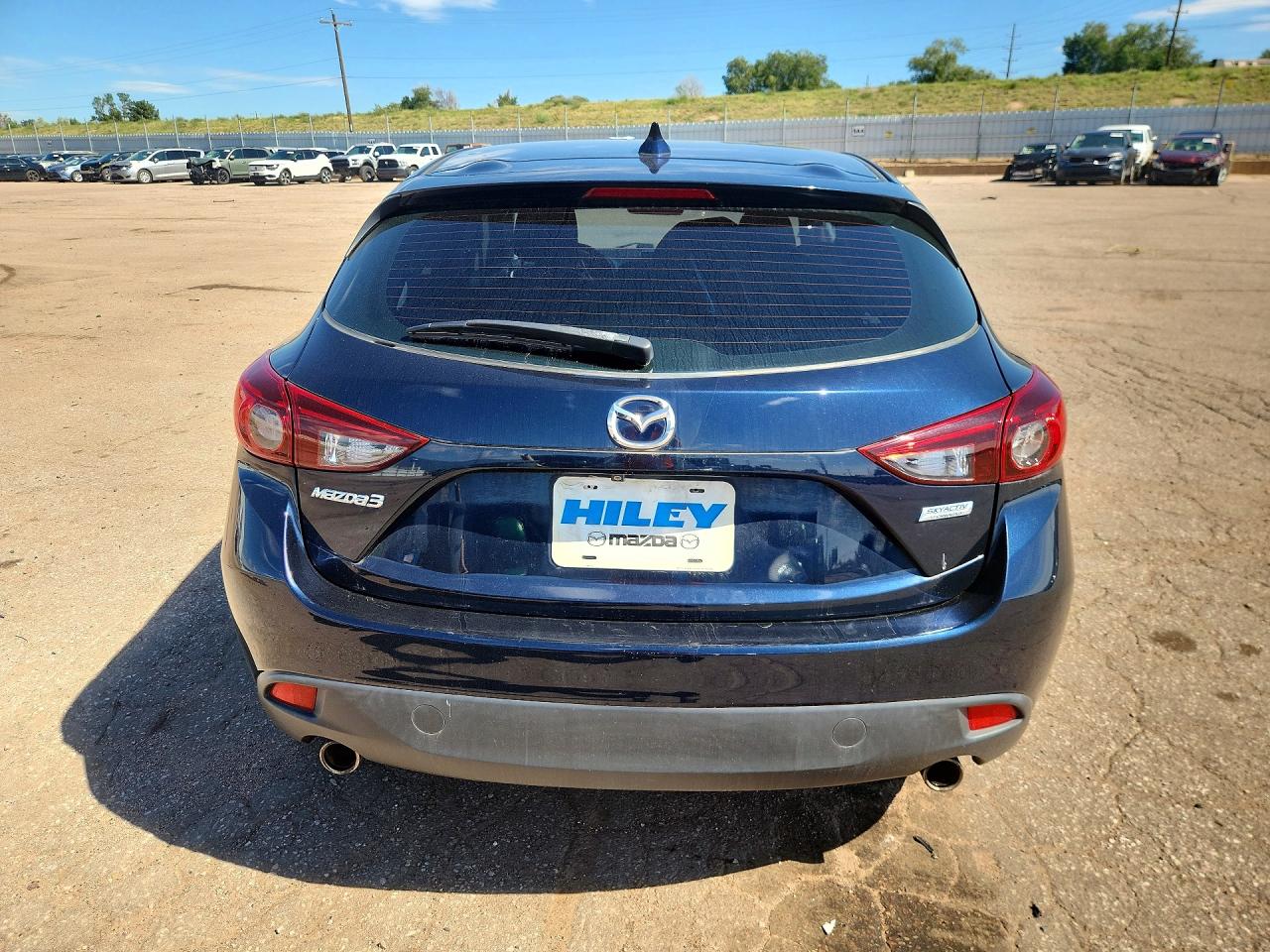 2014 Mazda 3 Touring Blue vin: 3MZBM1L77EM119645
