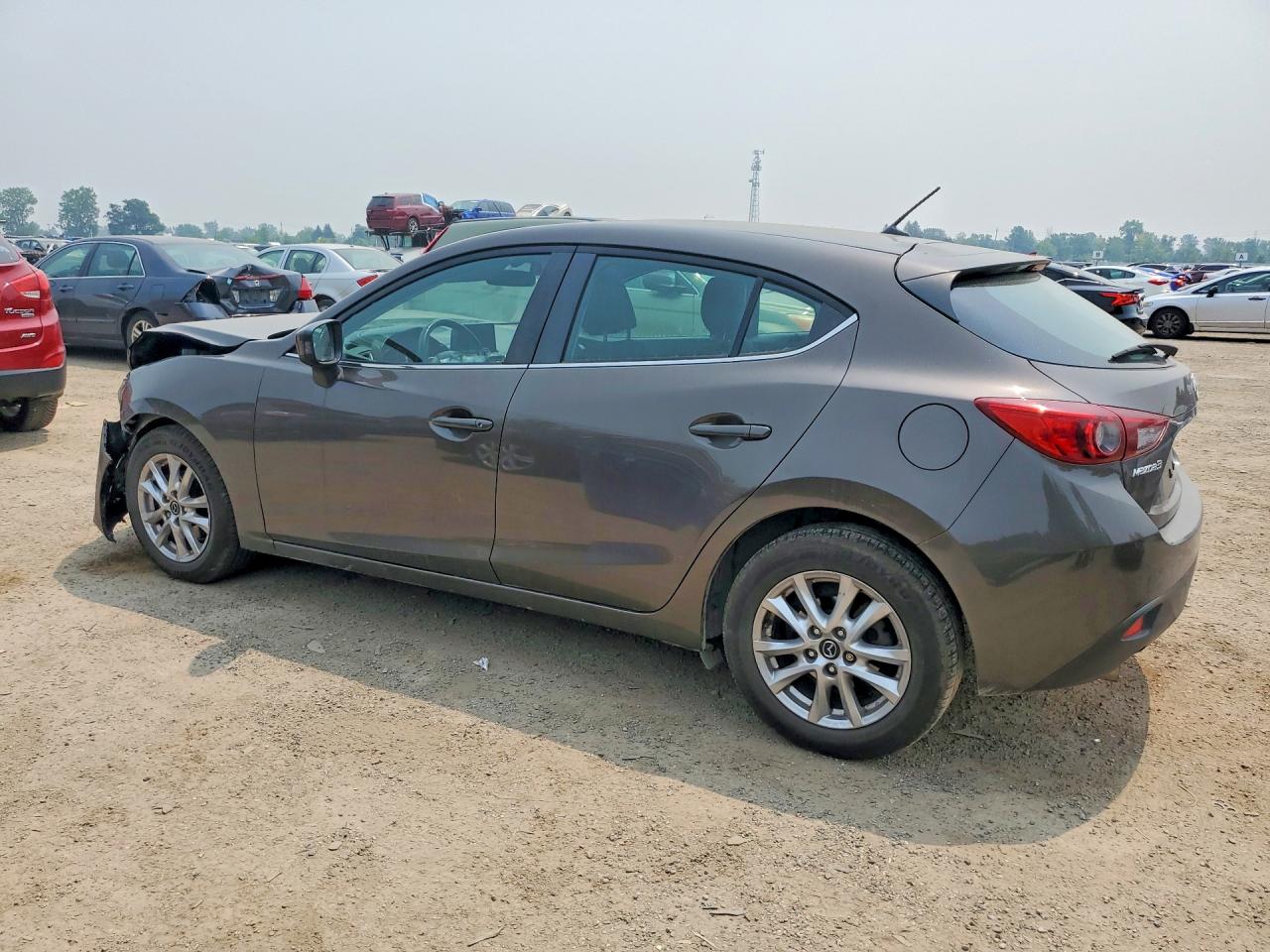 2015 Mazda 3 Touring Charcoal vin: 3MZBM1L77FM140139