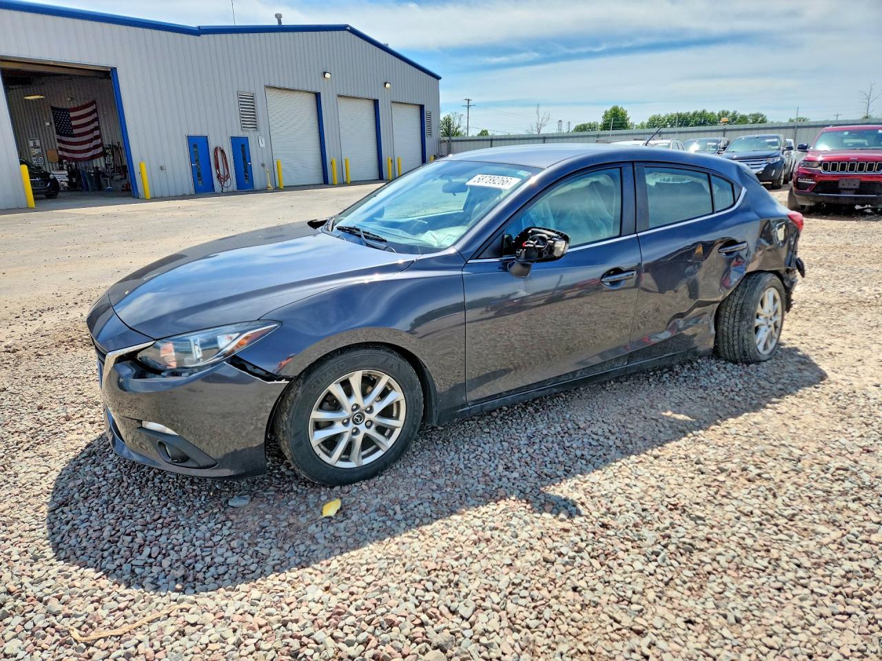2015 Mazda 3 Touring Charcoal vin: 3MZBM1L78FM195053