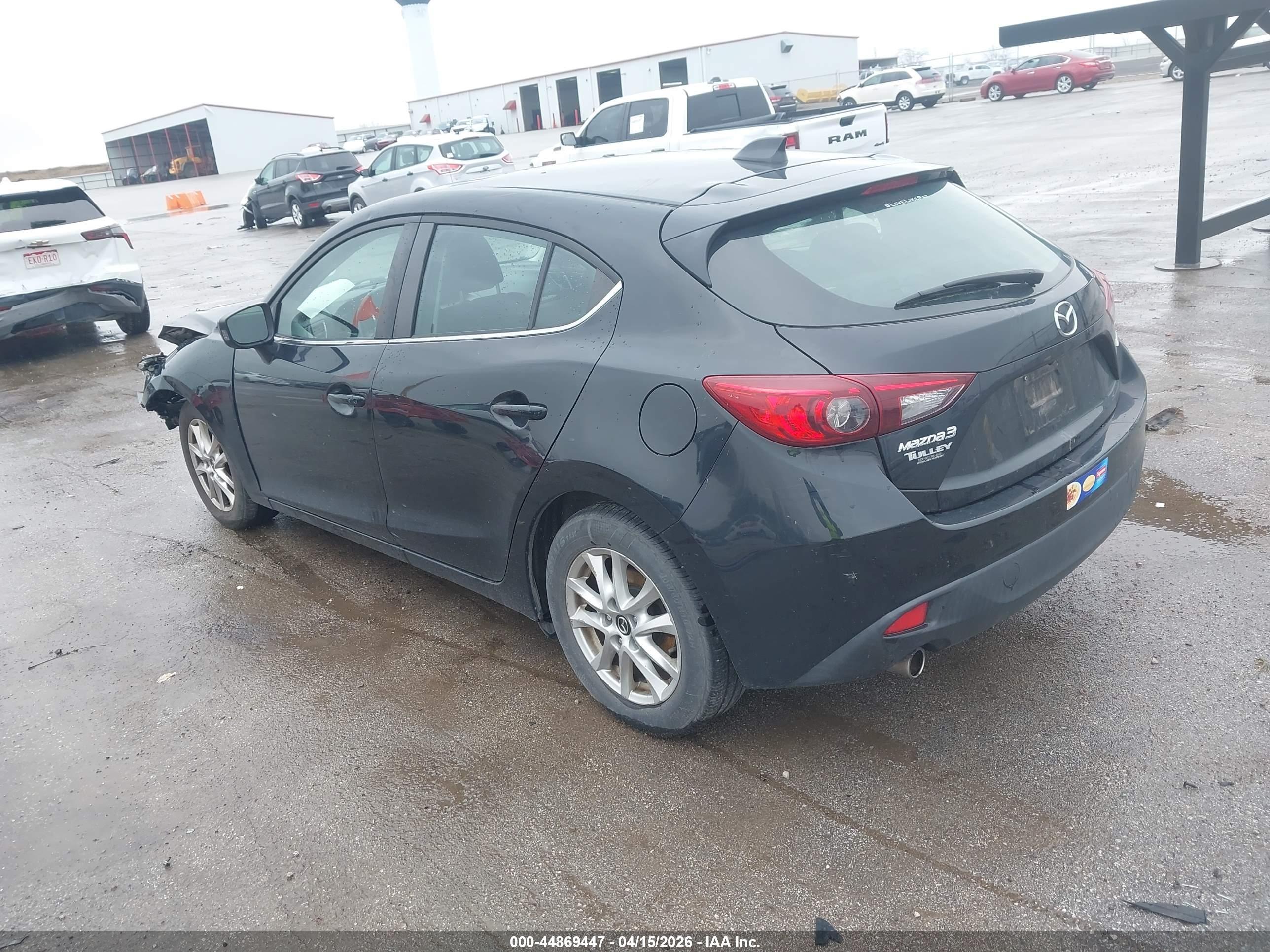 2015 Mazda Mazda3 I Touring Black vin: 3MZBM1L78FM206486
