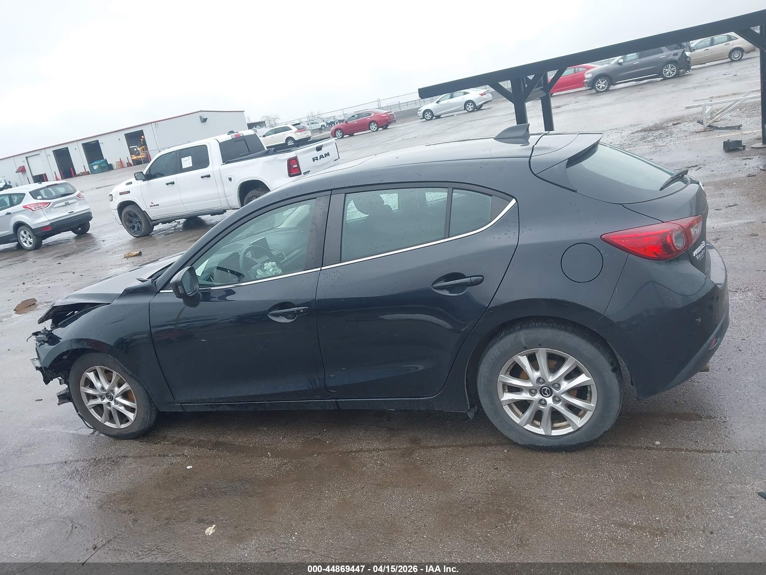 2015 Mazda Mazda3 I Touring Black vin: 3MZBM1L78FM206486