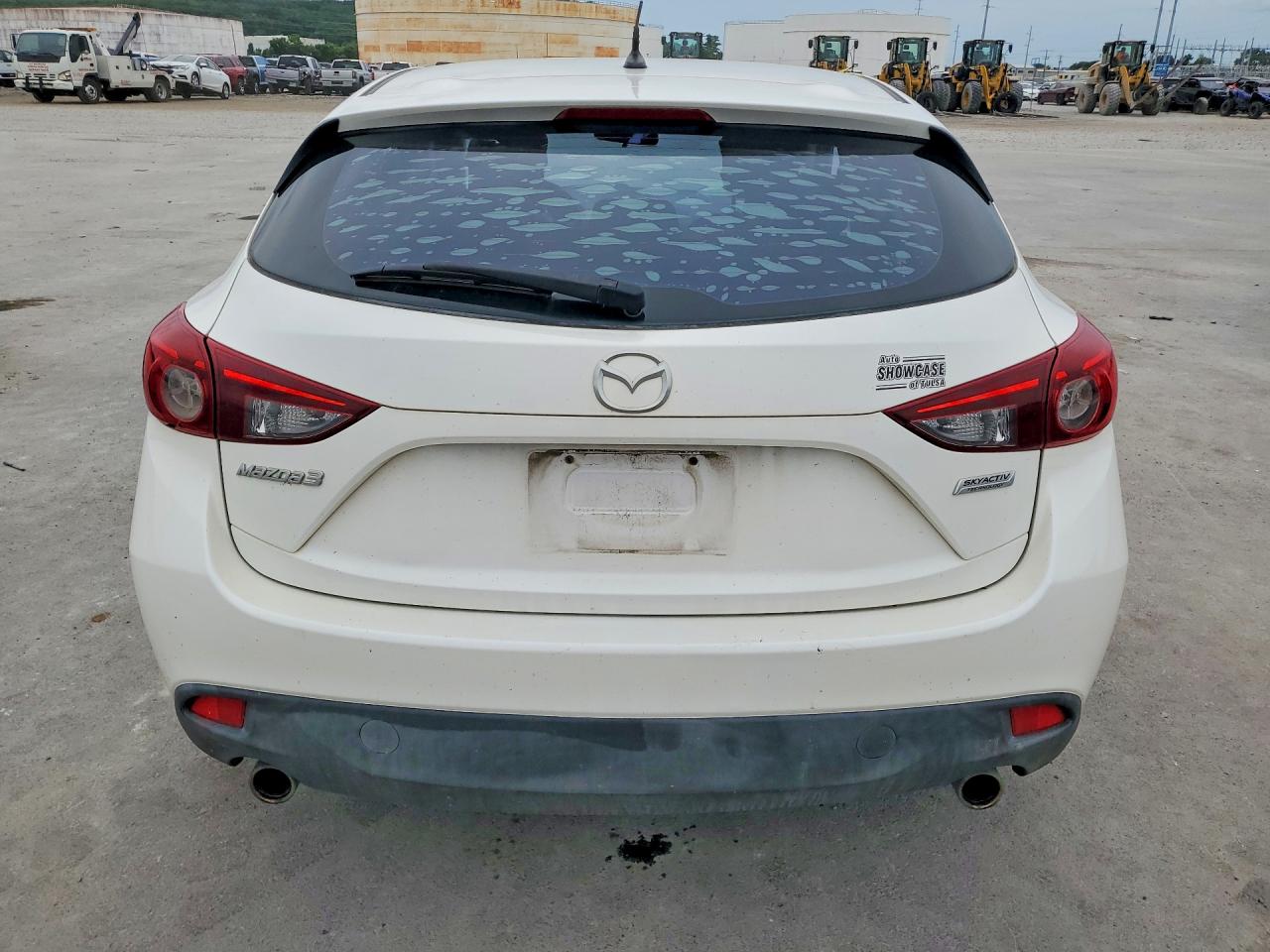 2014 Mazda 3 Touring White vin: 3MZBM1L79EM108811